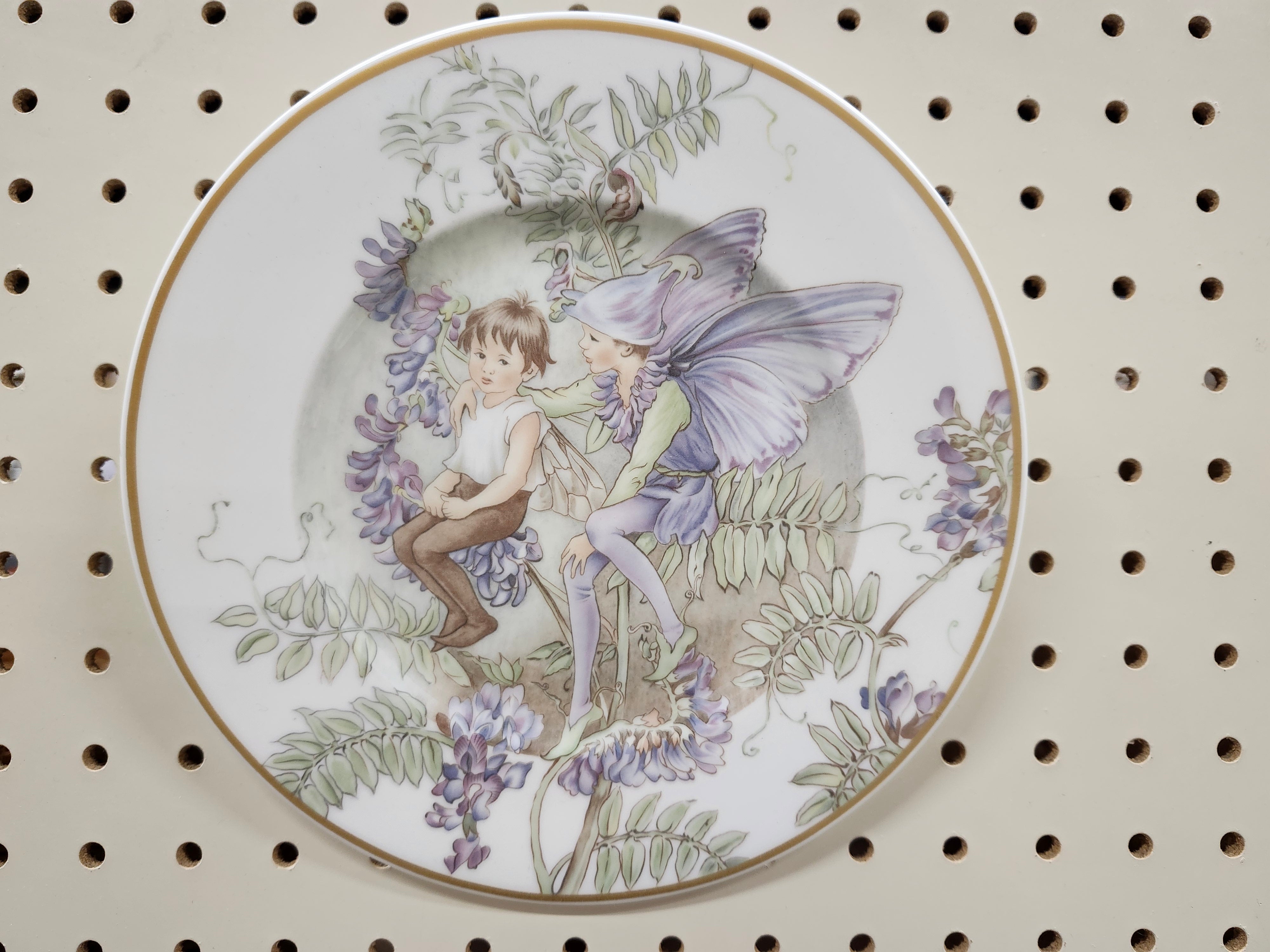 Decorative fairy plate