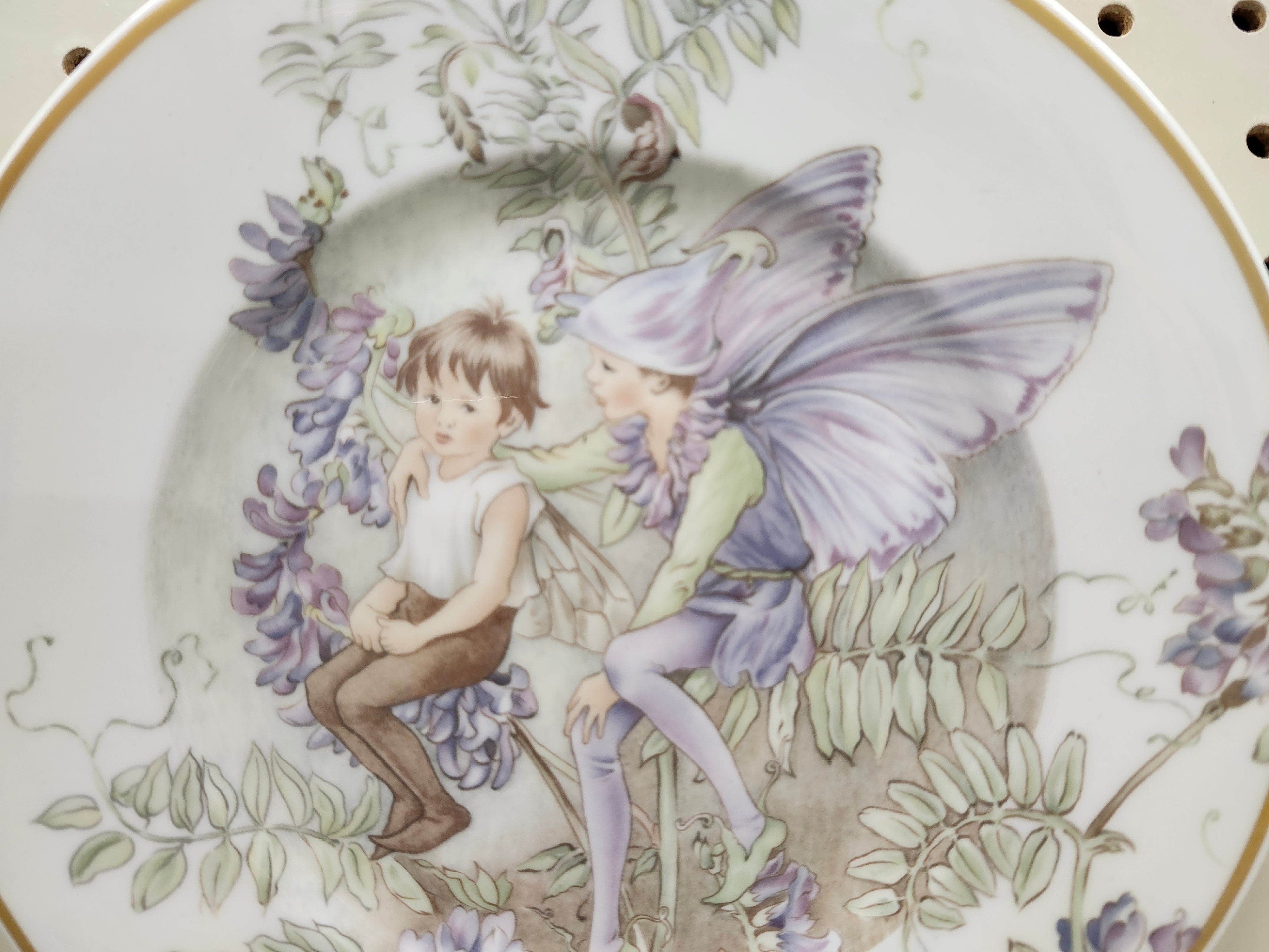 Decorative fairy plate