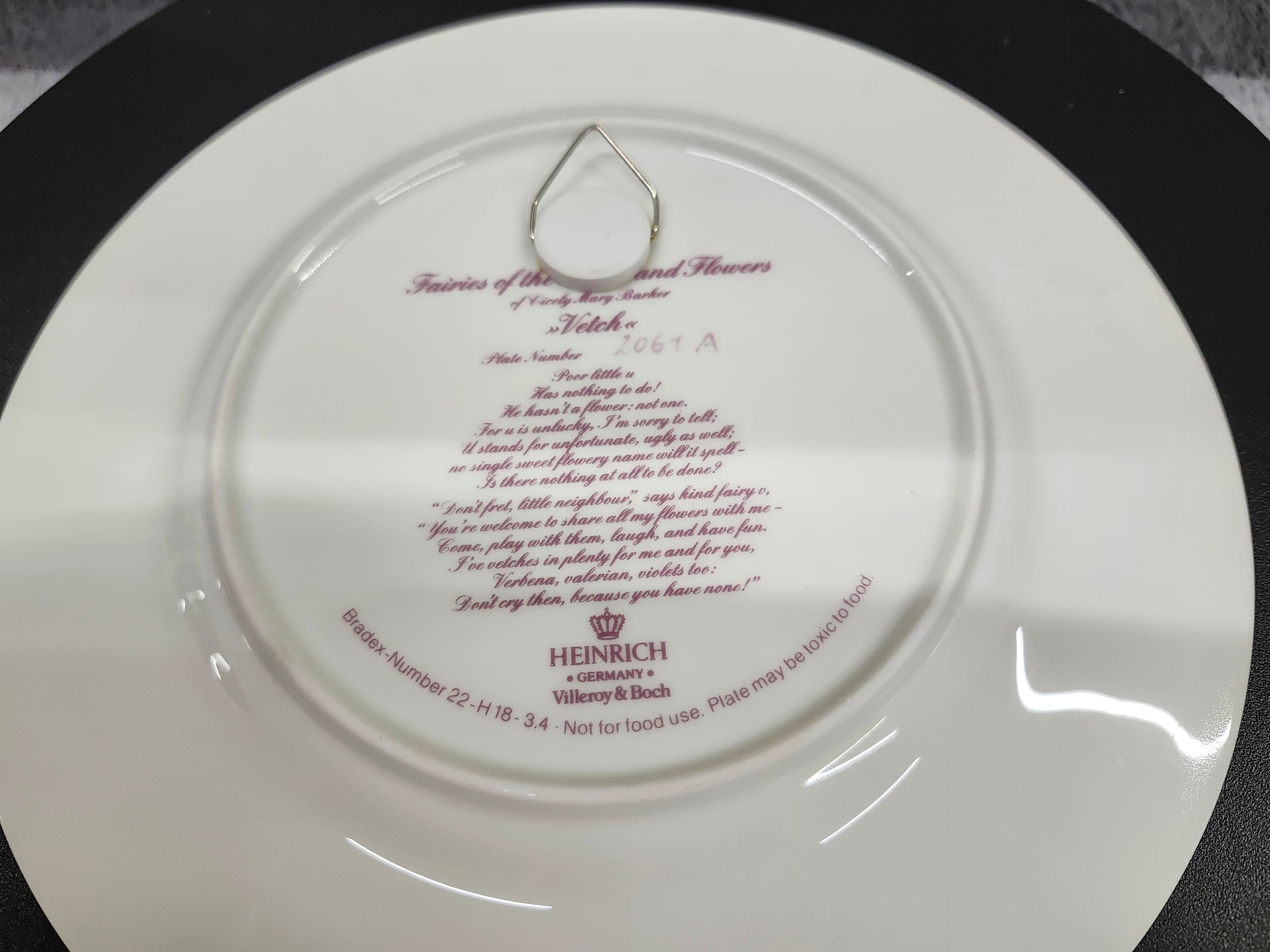 Decorative fairy plate