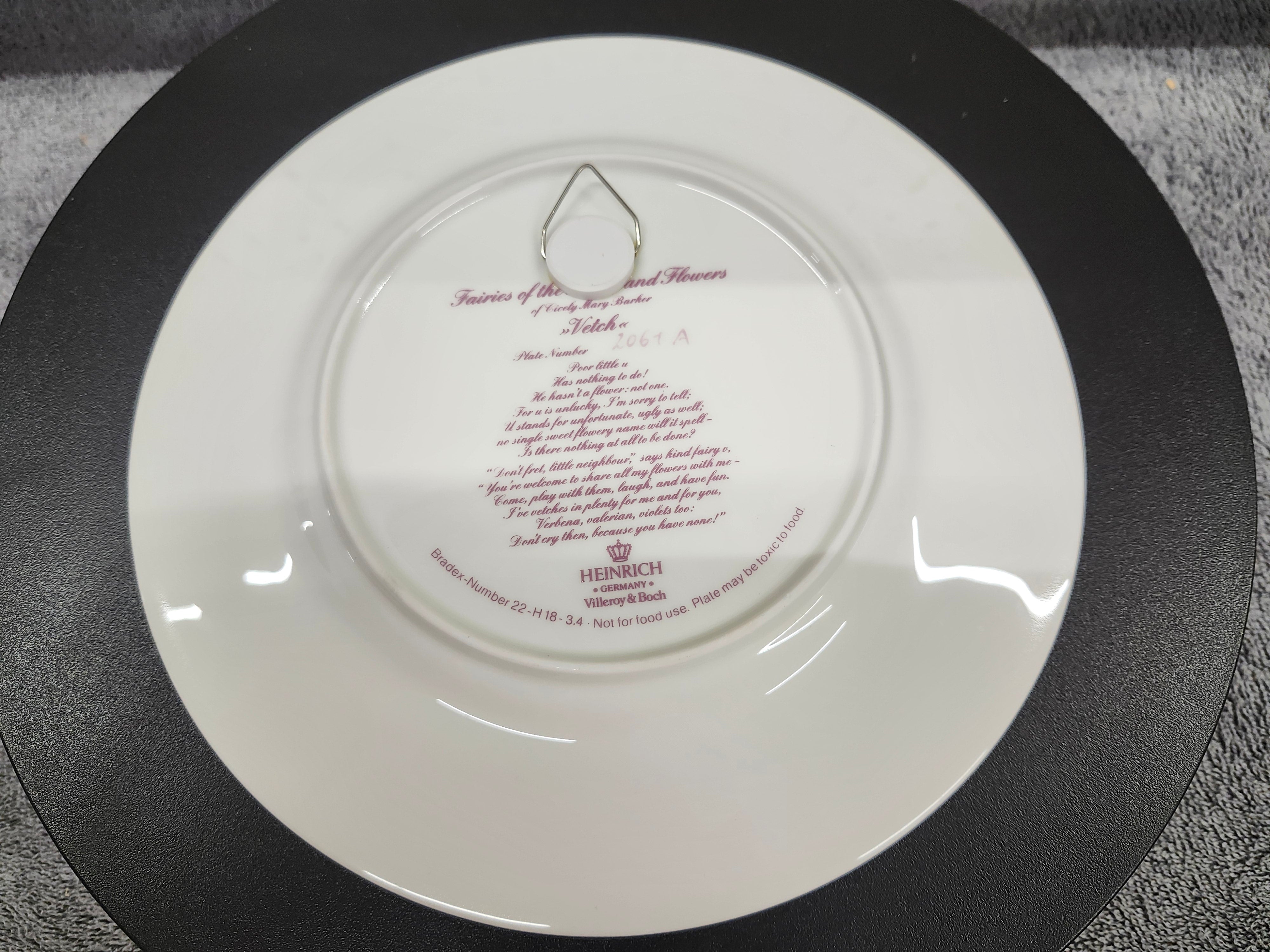 Decorative fairy plate