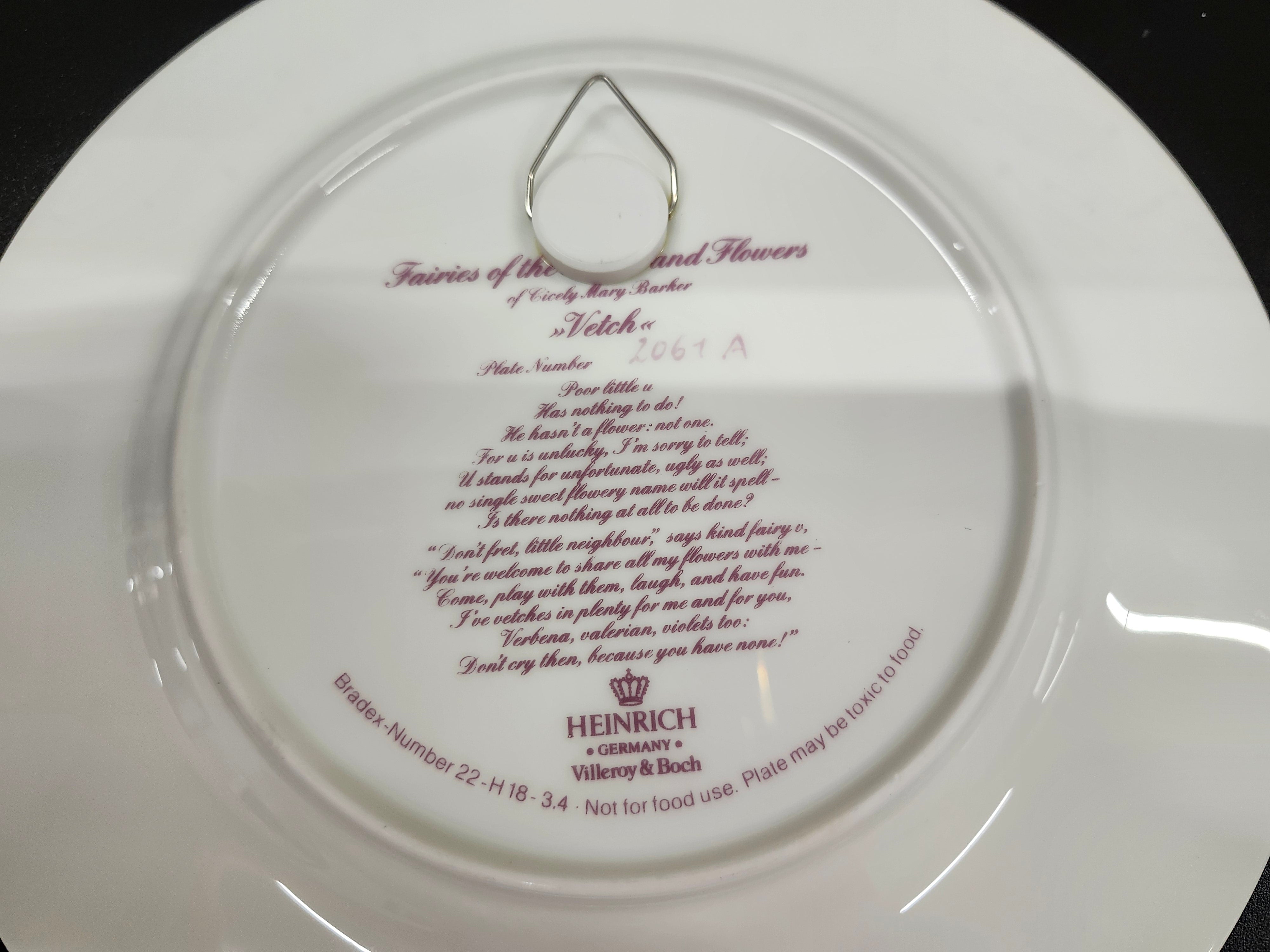 Decorative fairy plate
