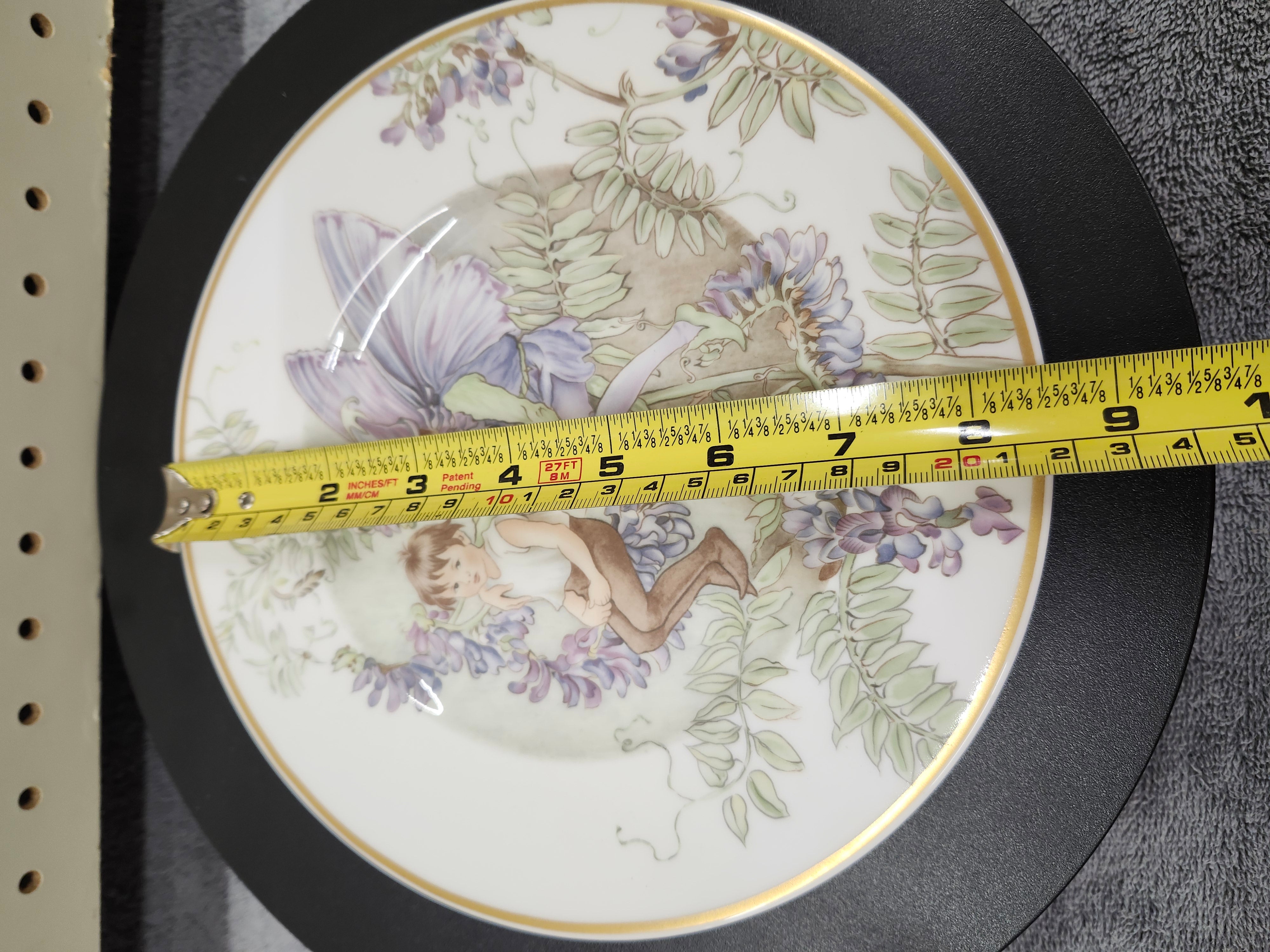 Decorative fairy plate
