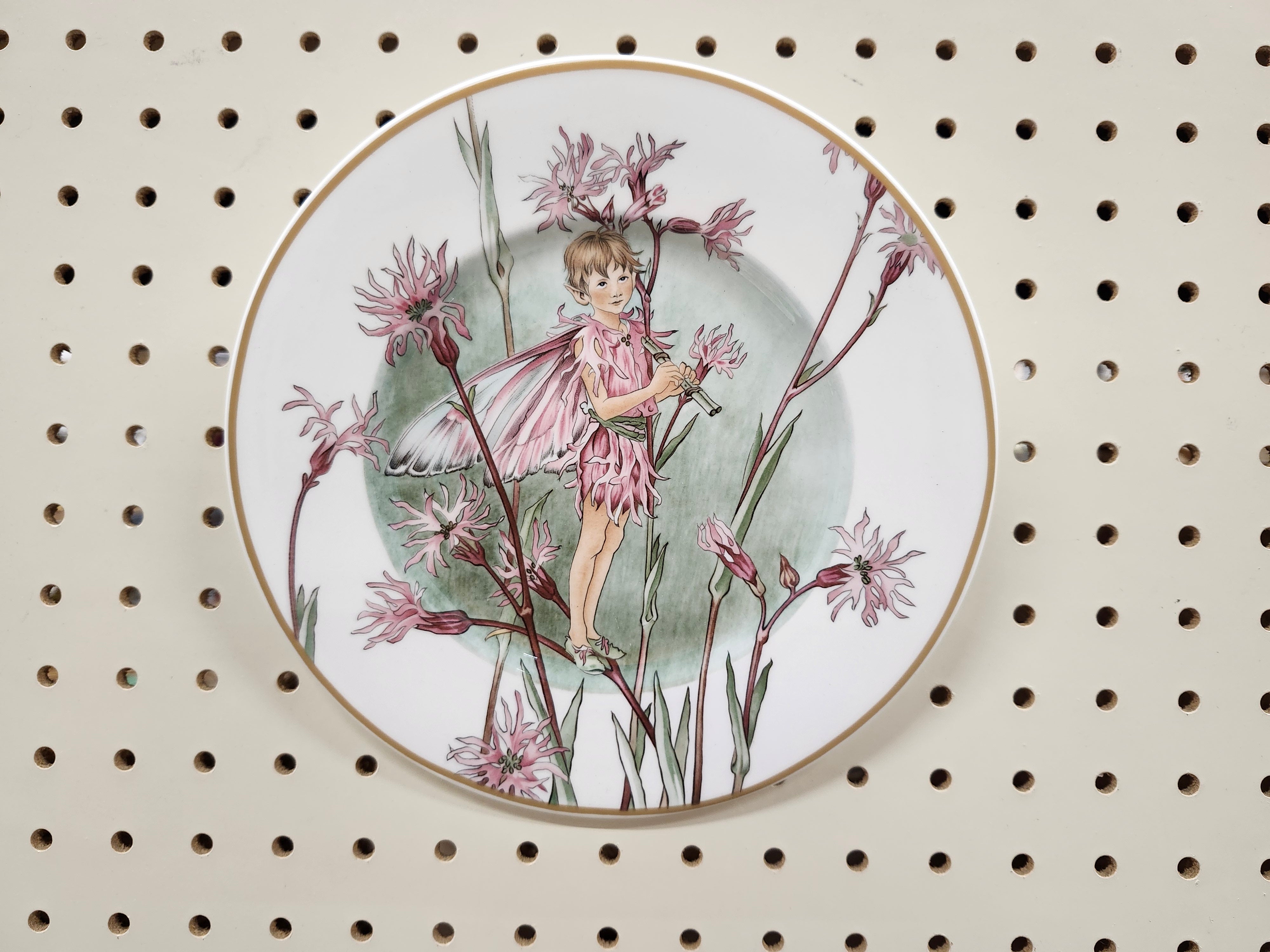 Decorative fairy plate