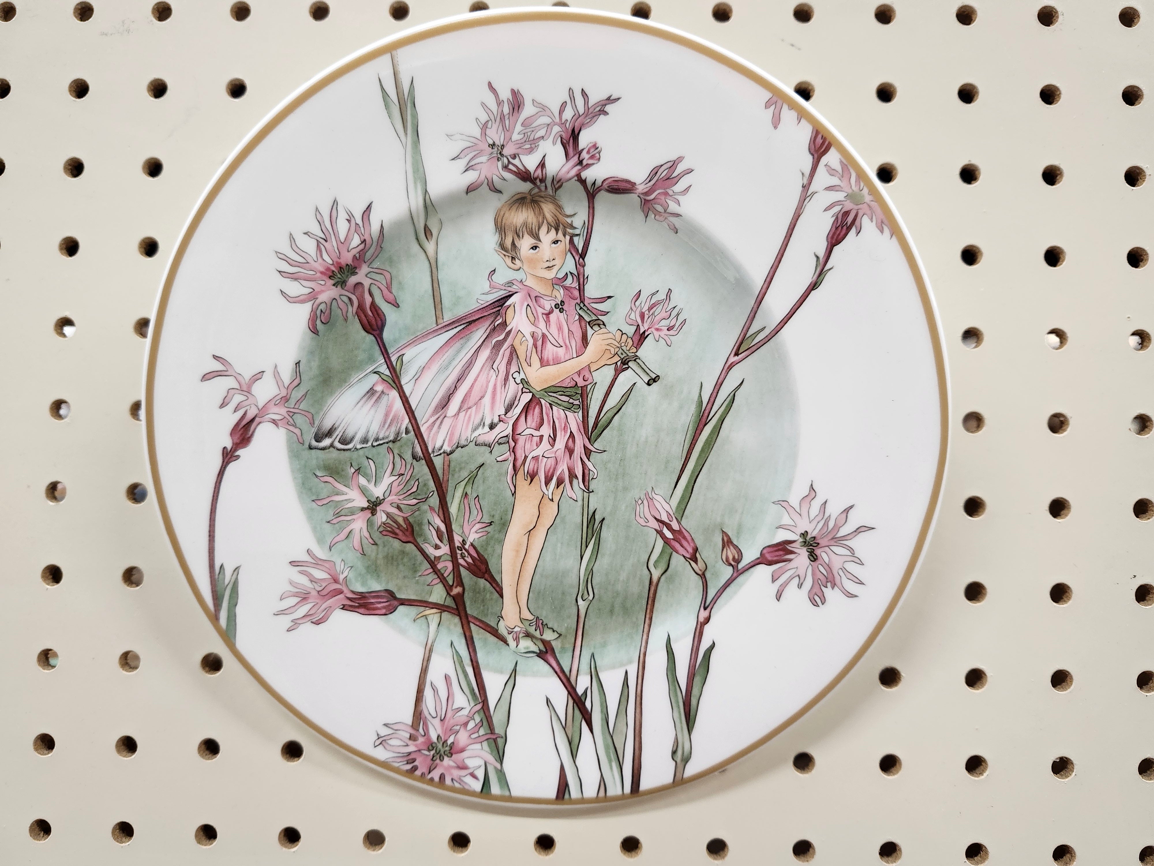 Decorative fairy plate