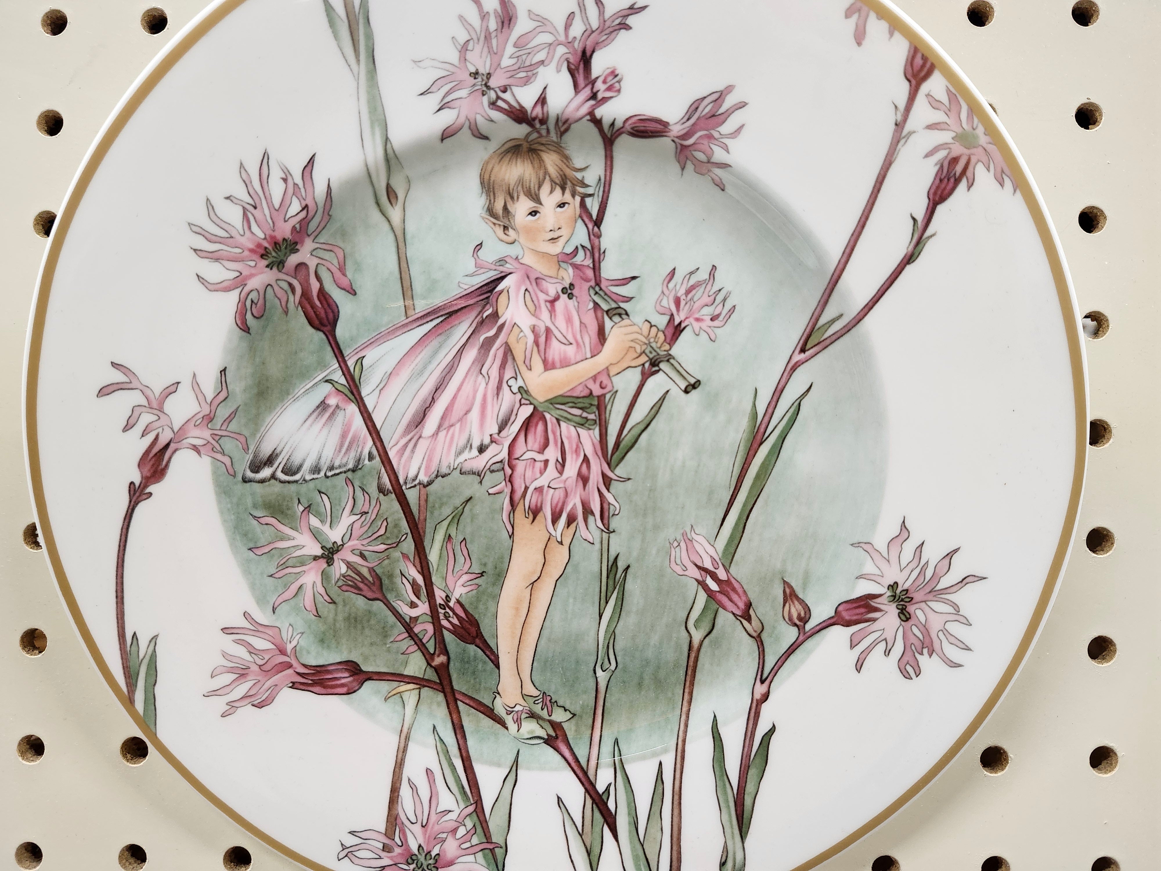 Decorative fairy plate