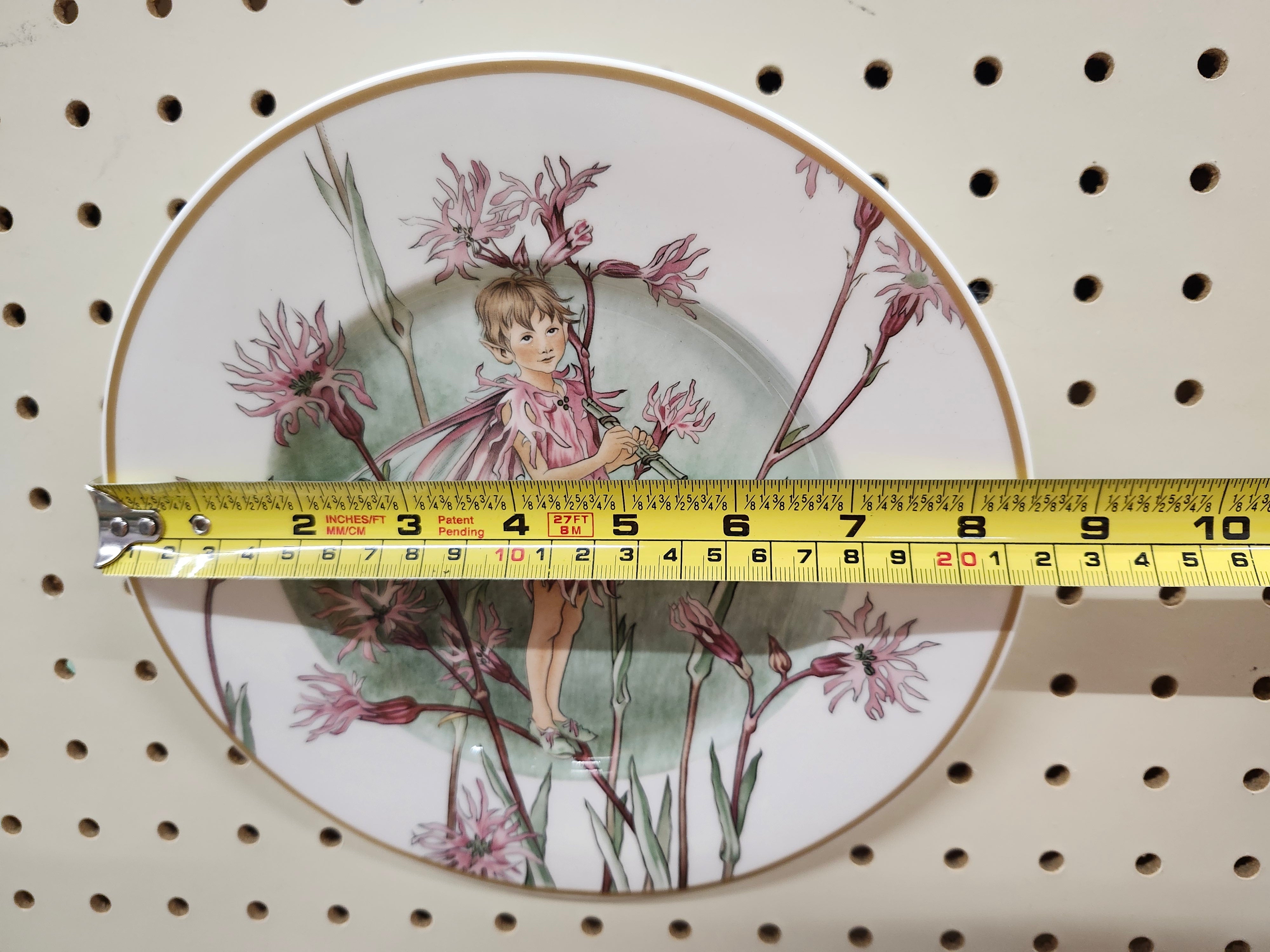 Decorative fairy plate
