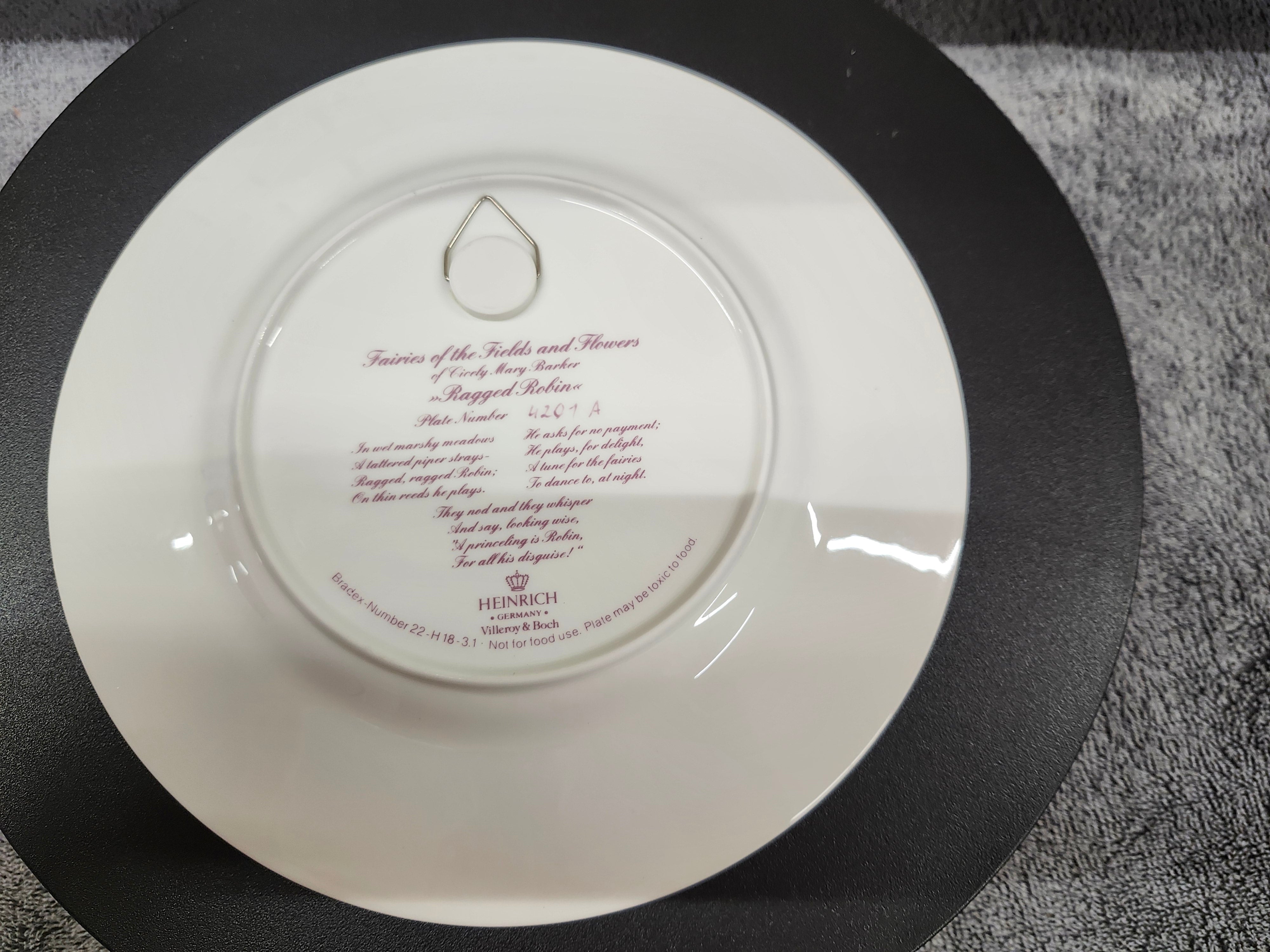 Decorative fairy plate