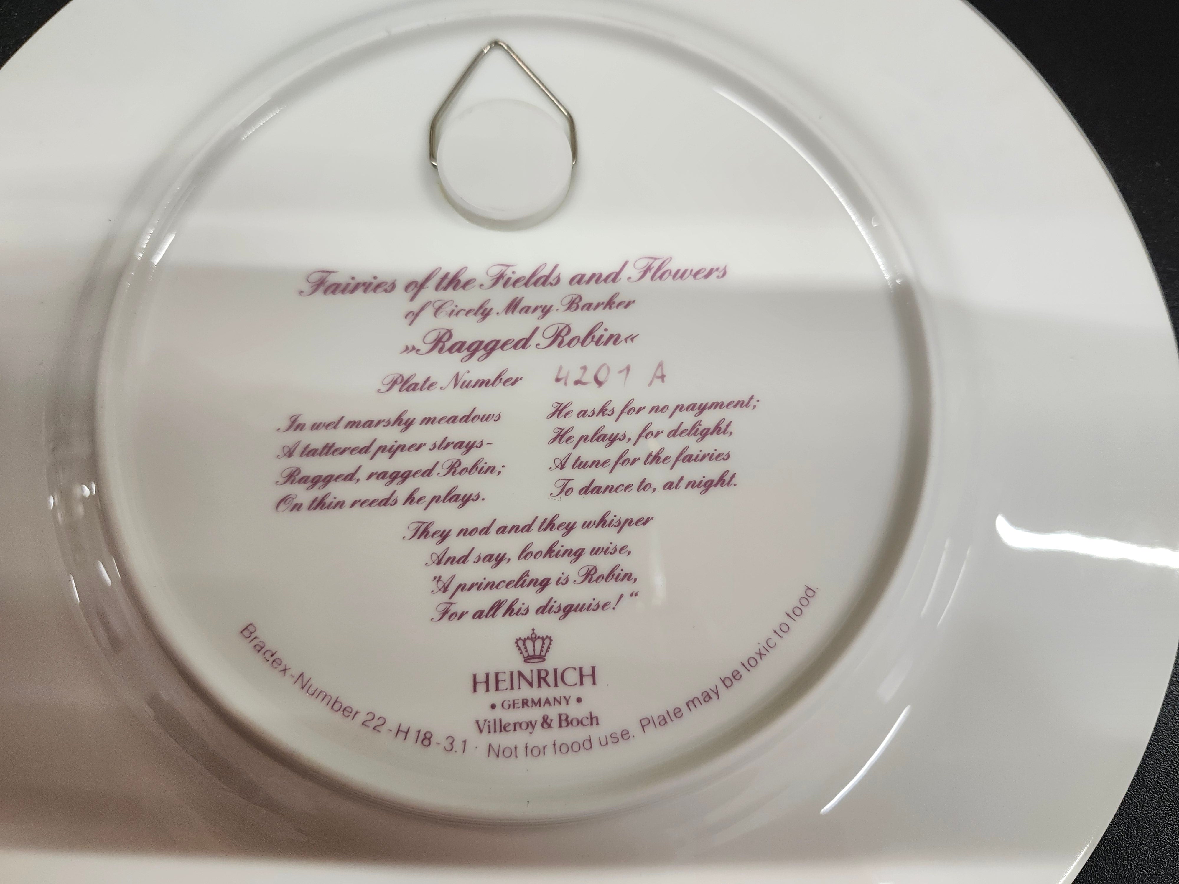 Decorative fairy plate