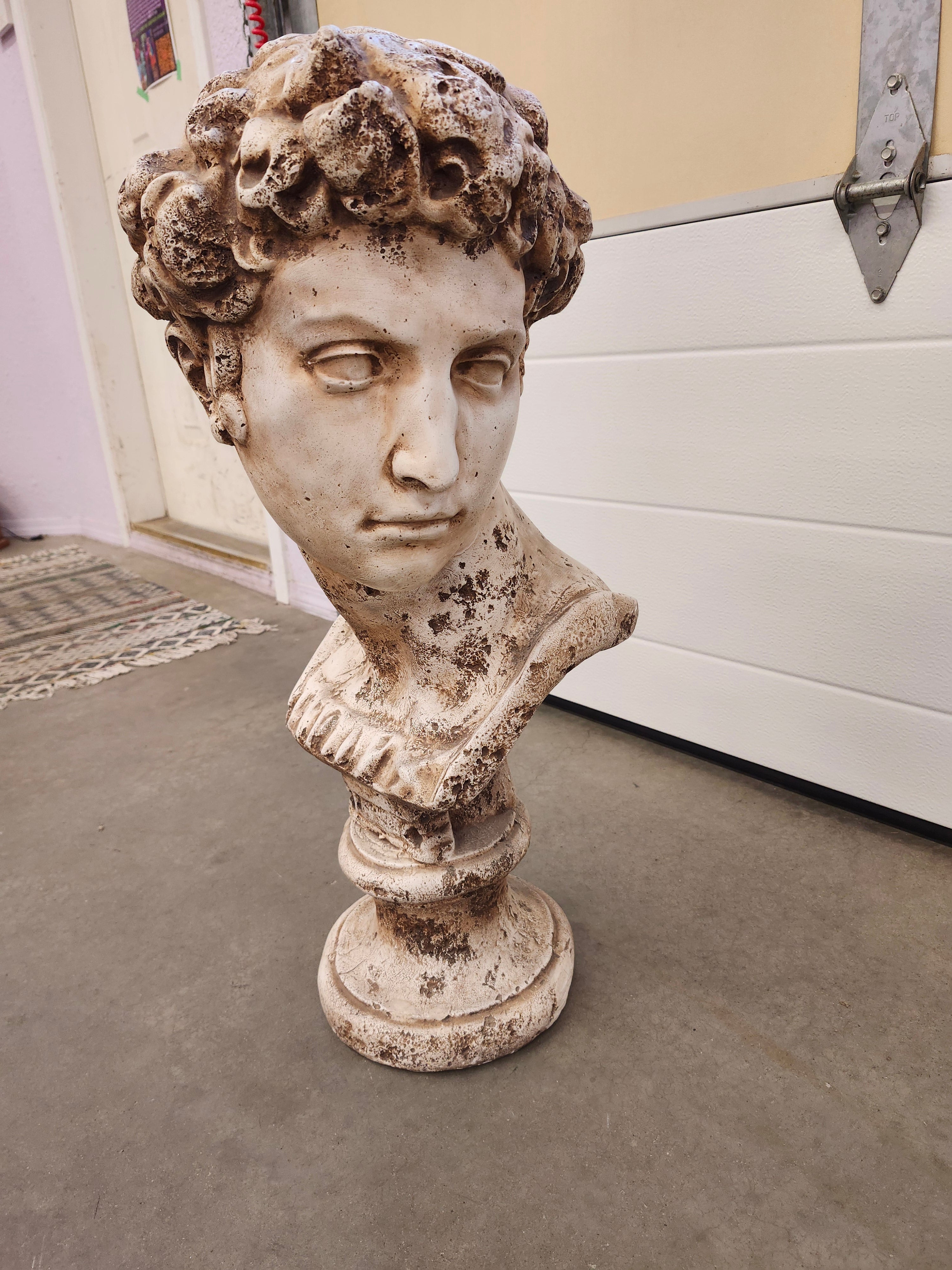 Solid heavy statue