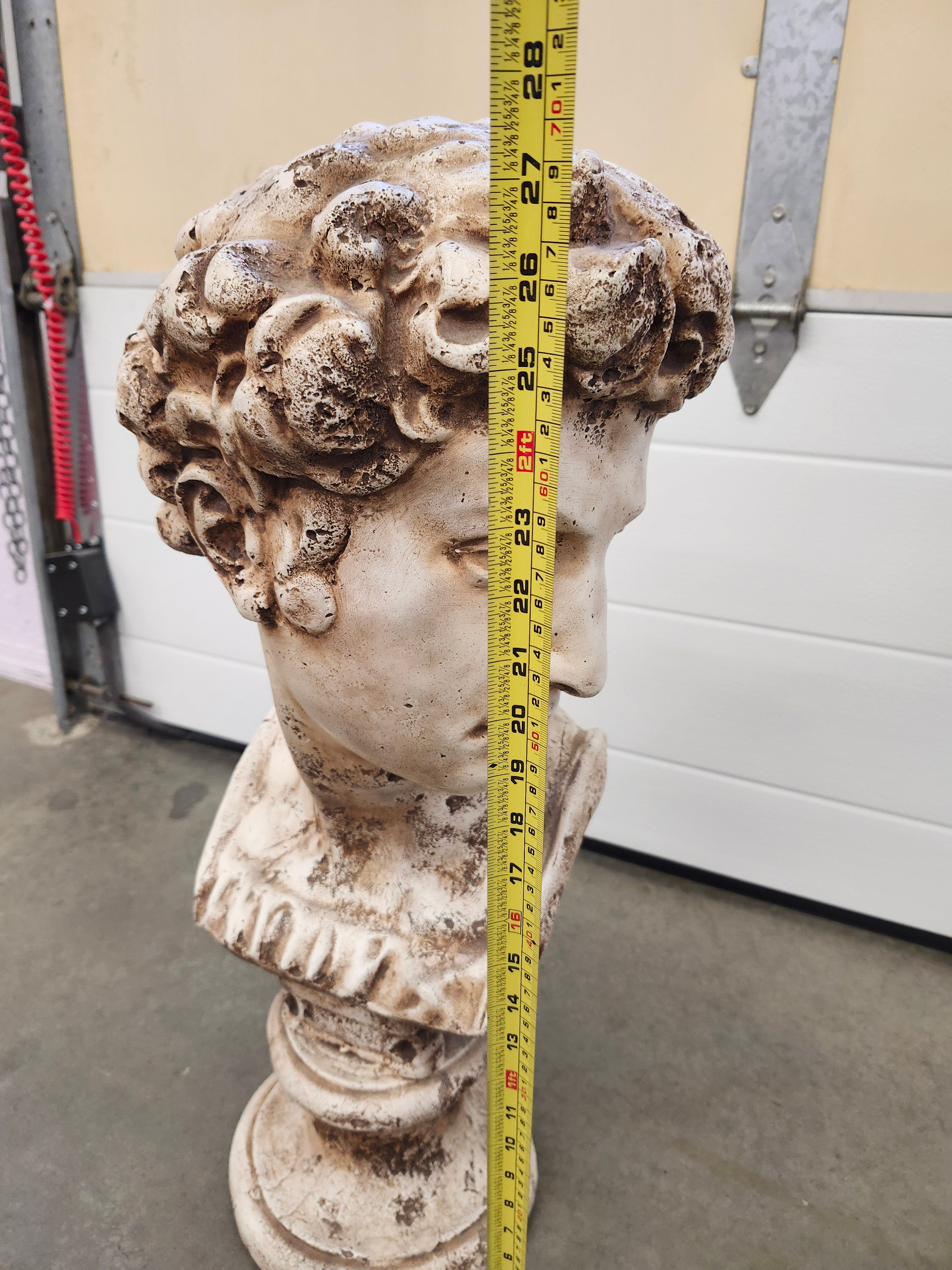 Solid heavy statue