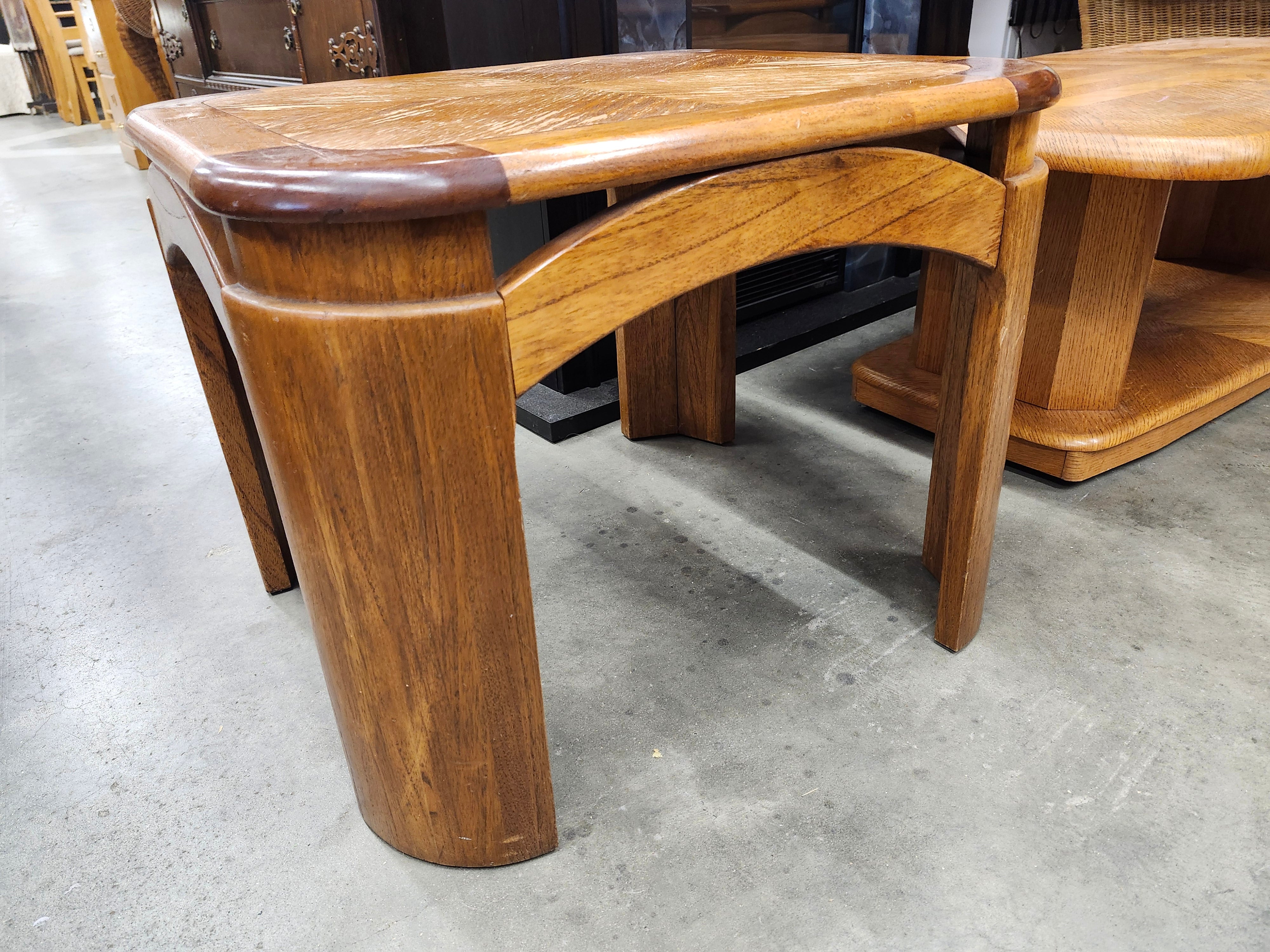 Coffee table & x2 end tables