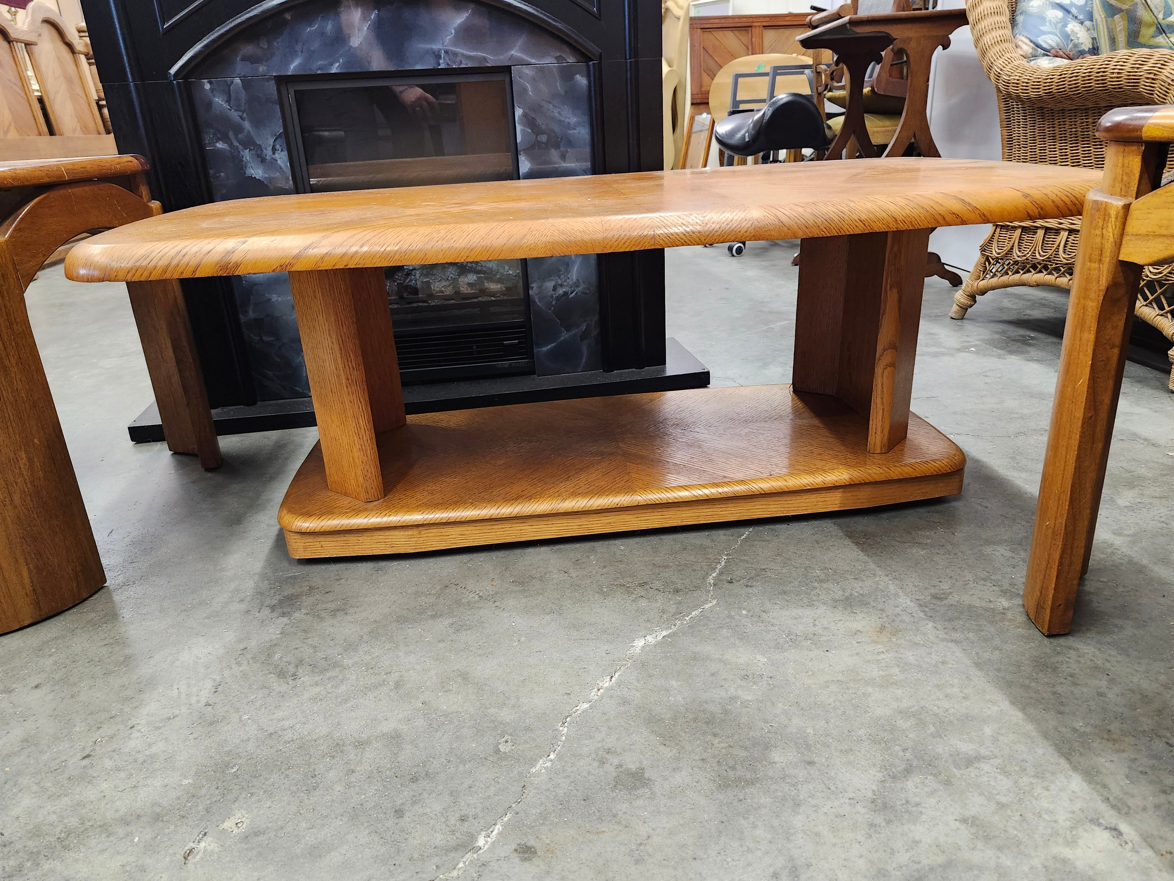 Coffee table & x2 end tables