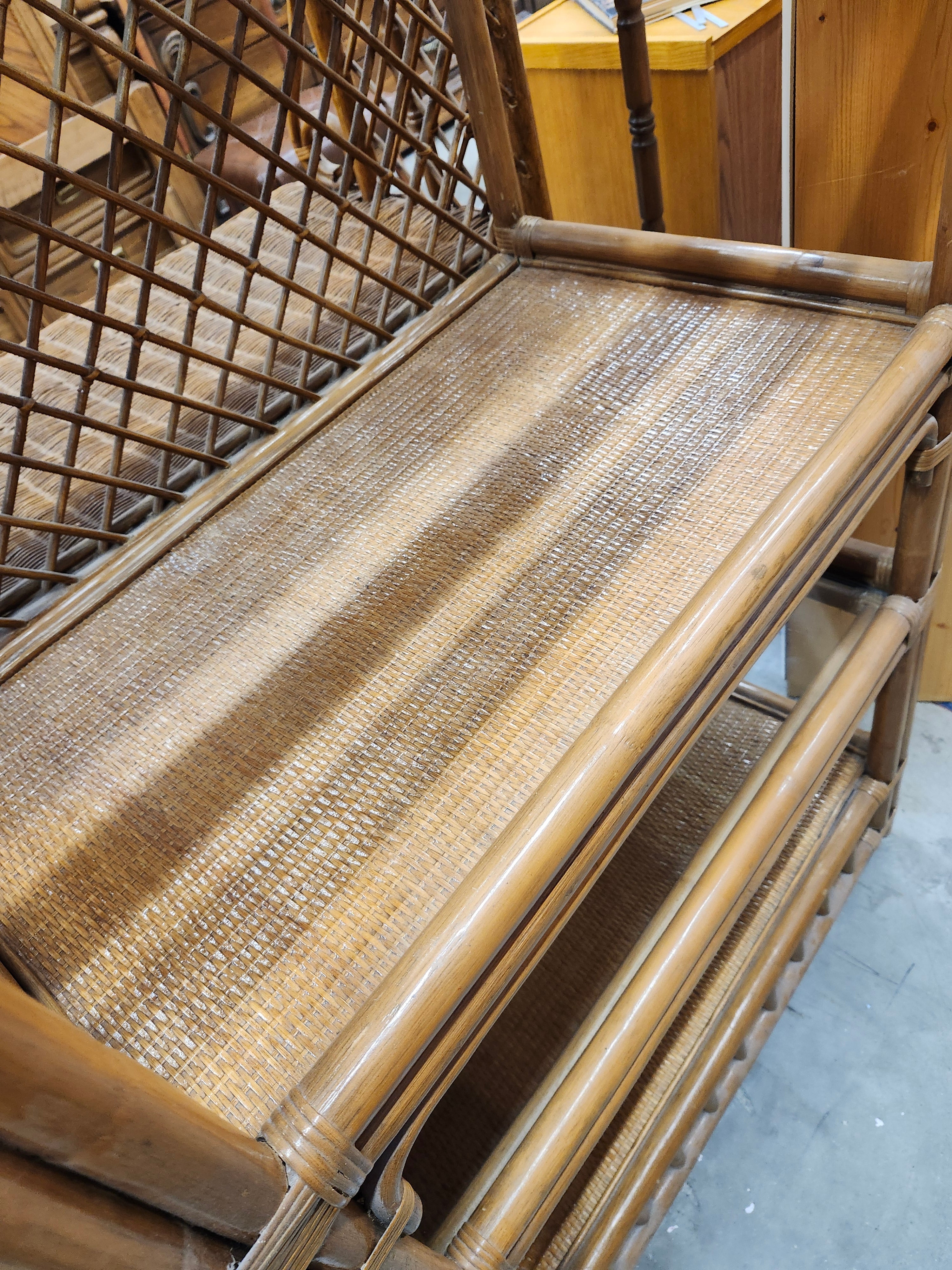 Bamboo shelf
