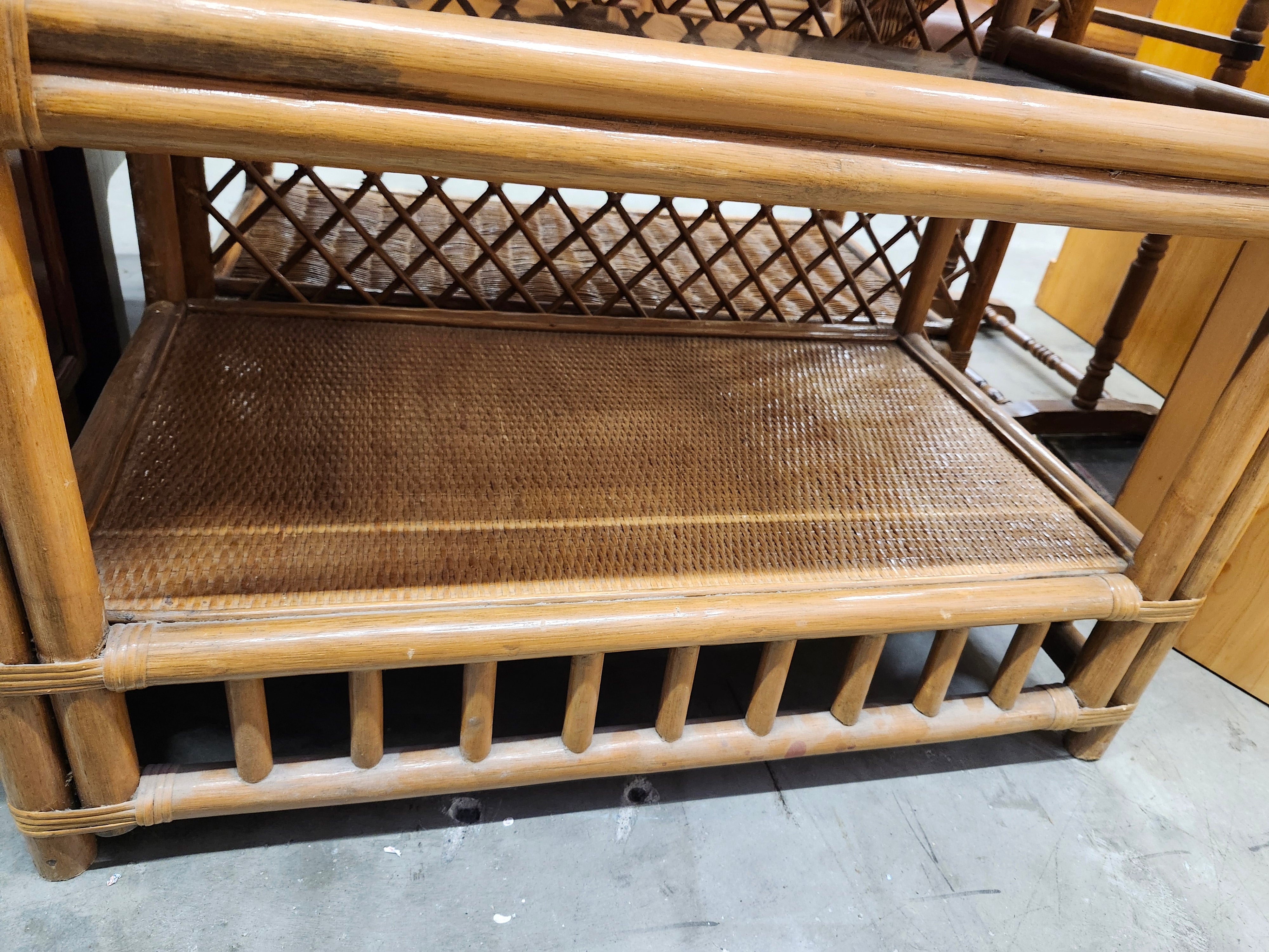 Bamboo shelf