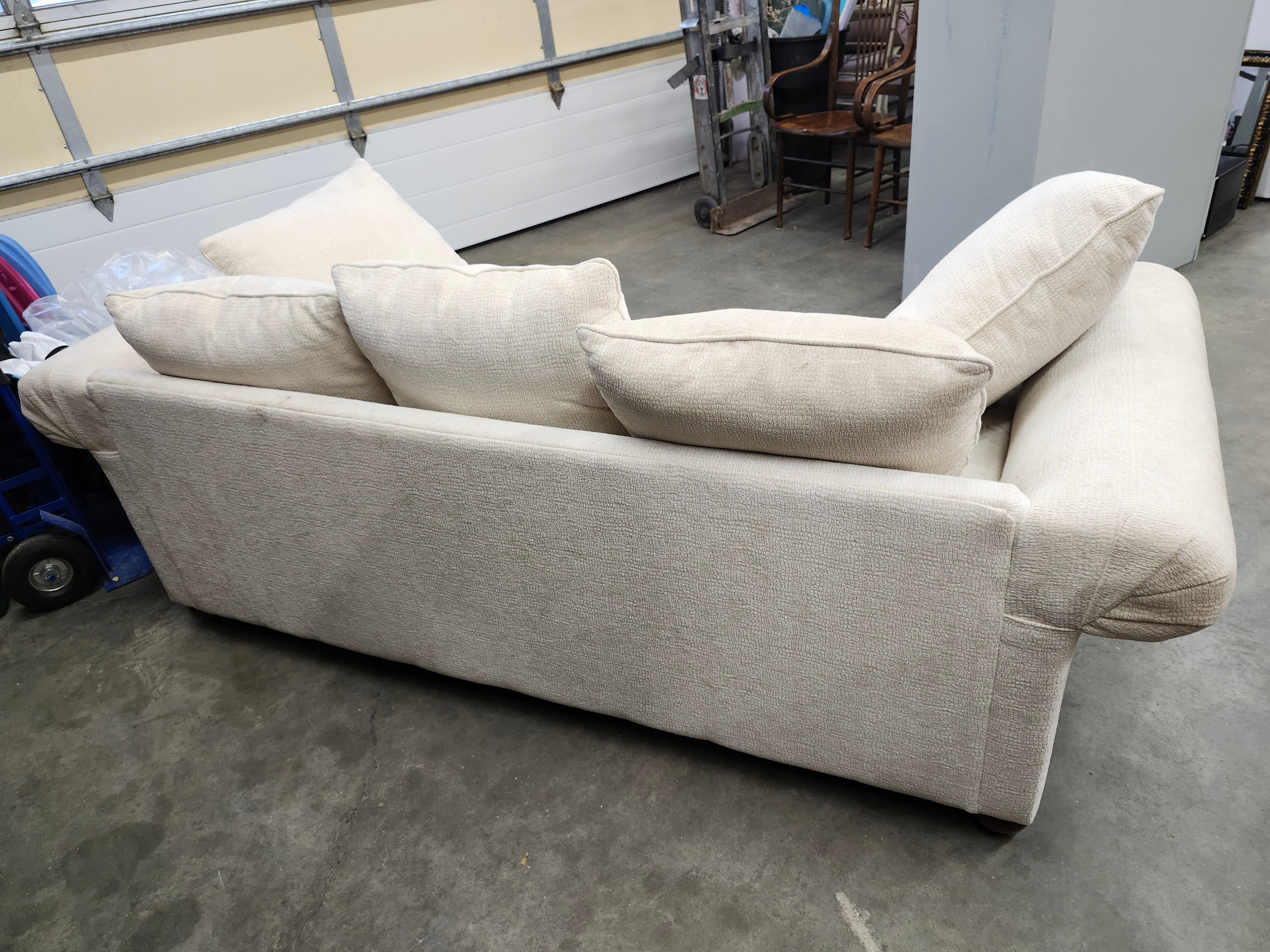 White - beige Couch