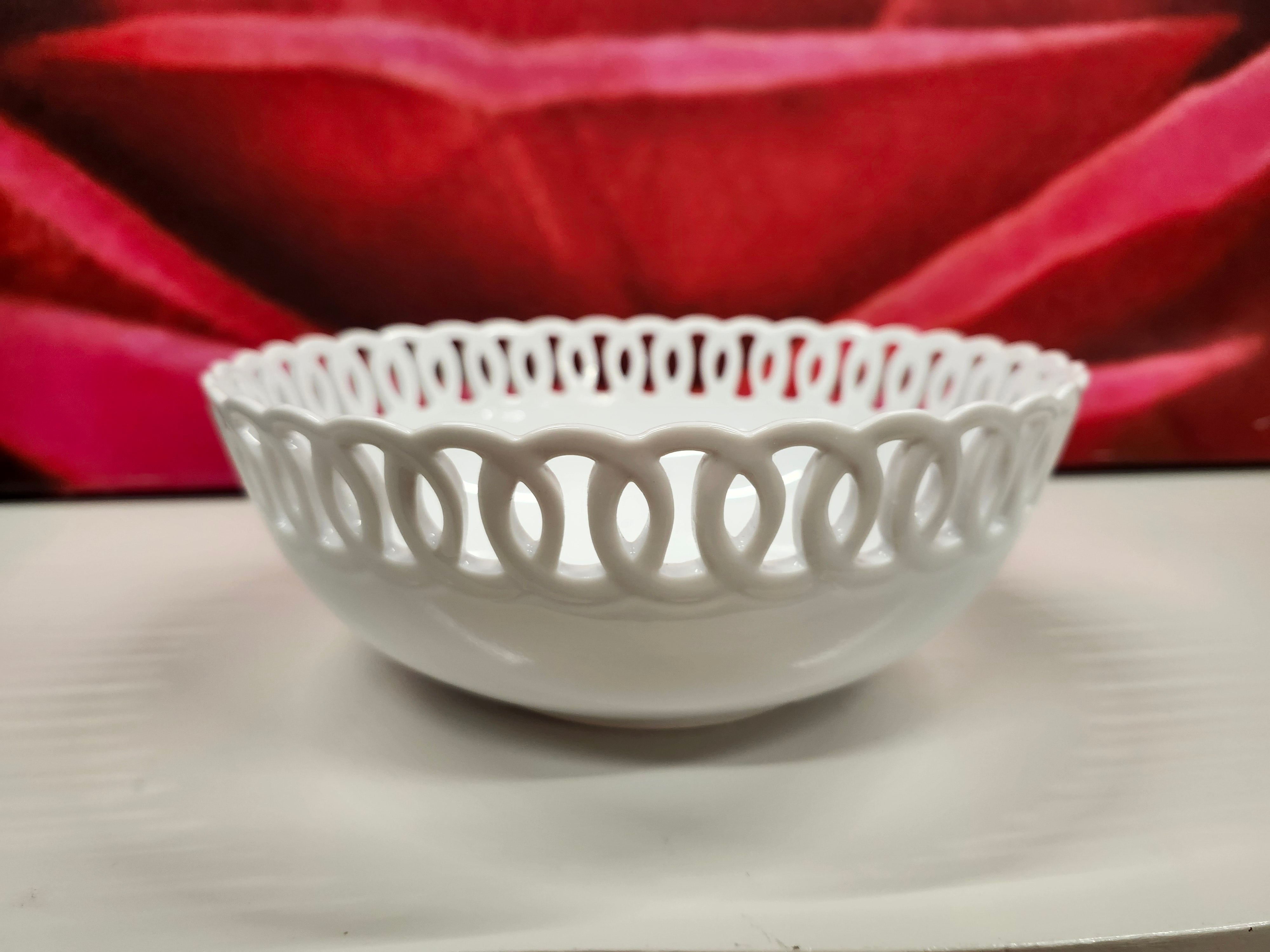 White bowl