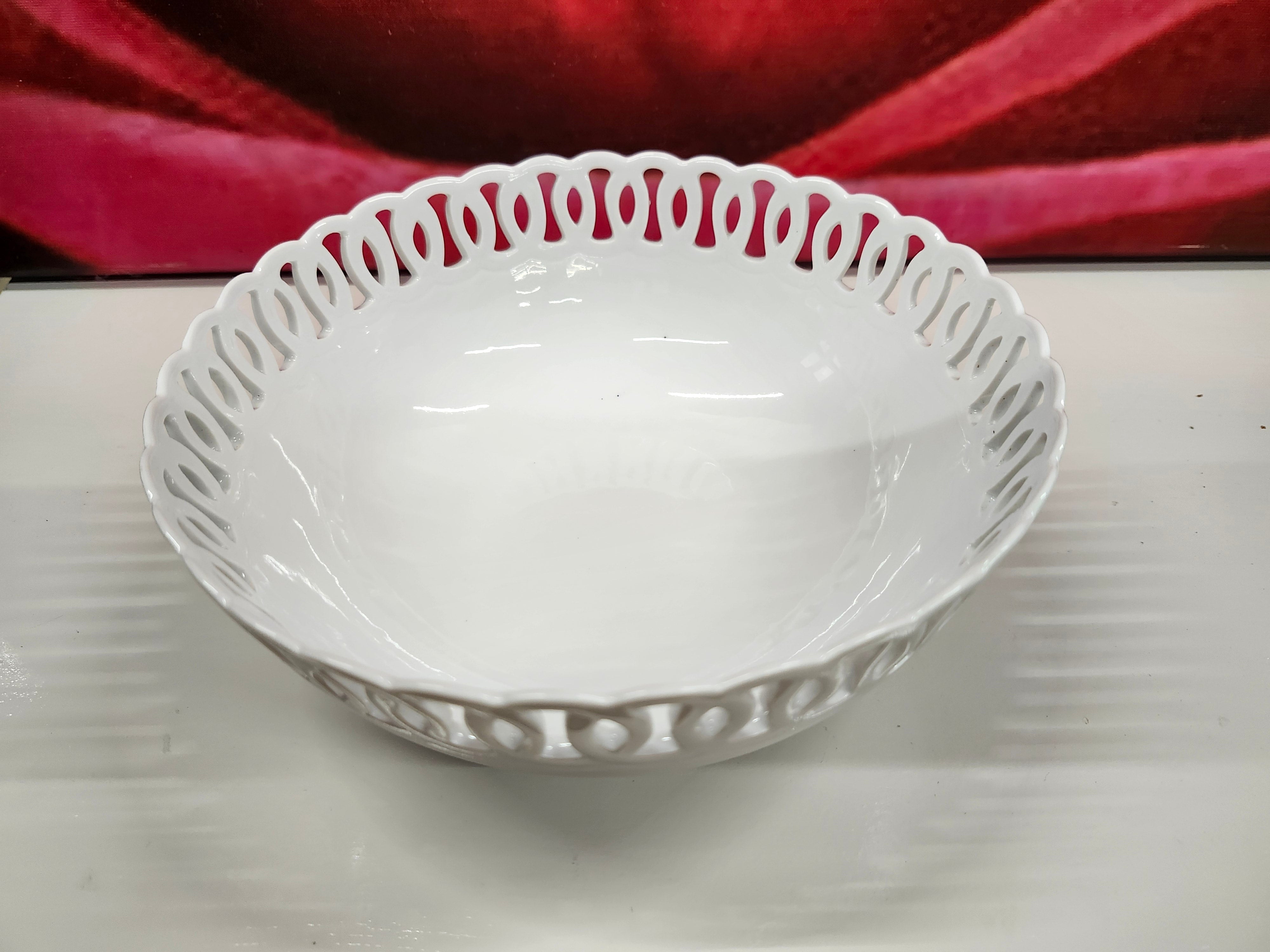 White bowl