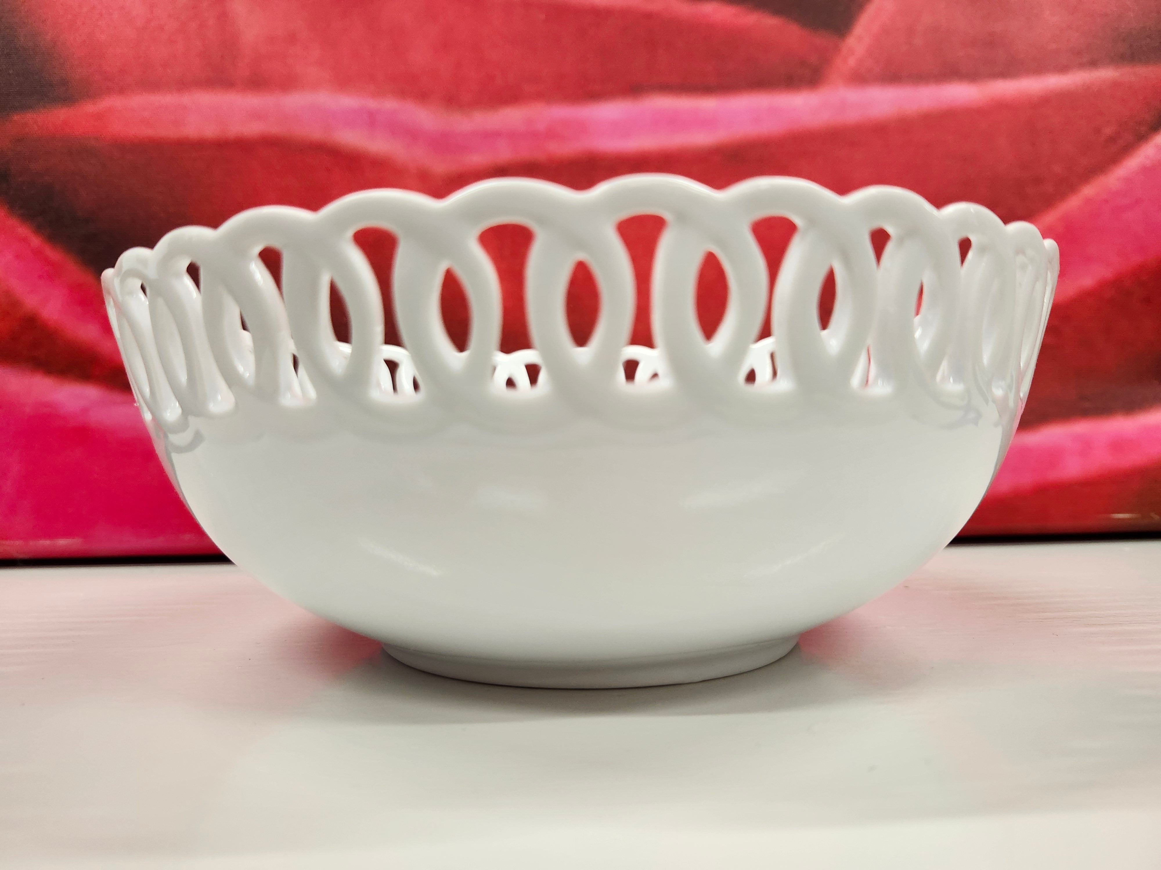 White bowl
