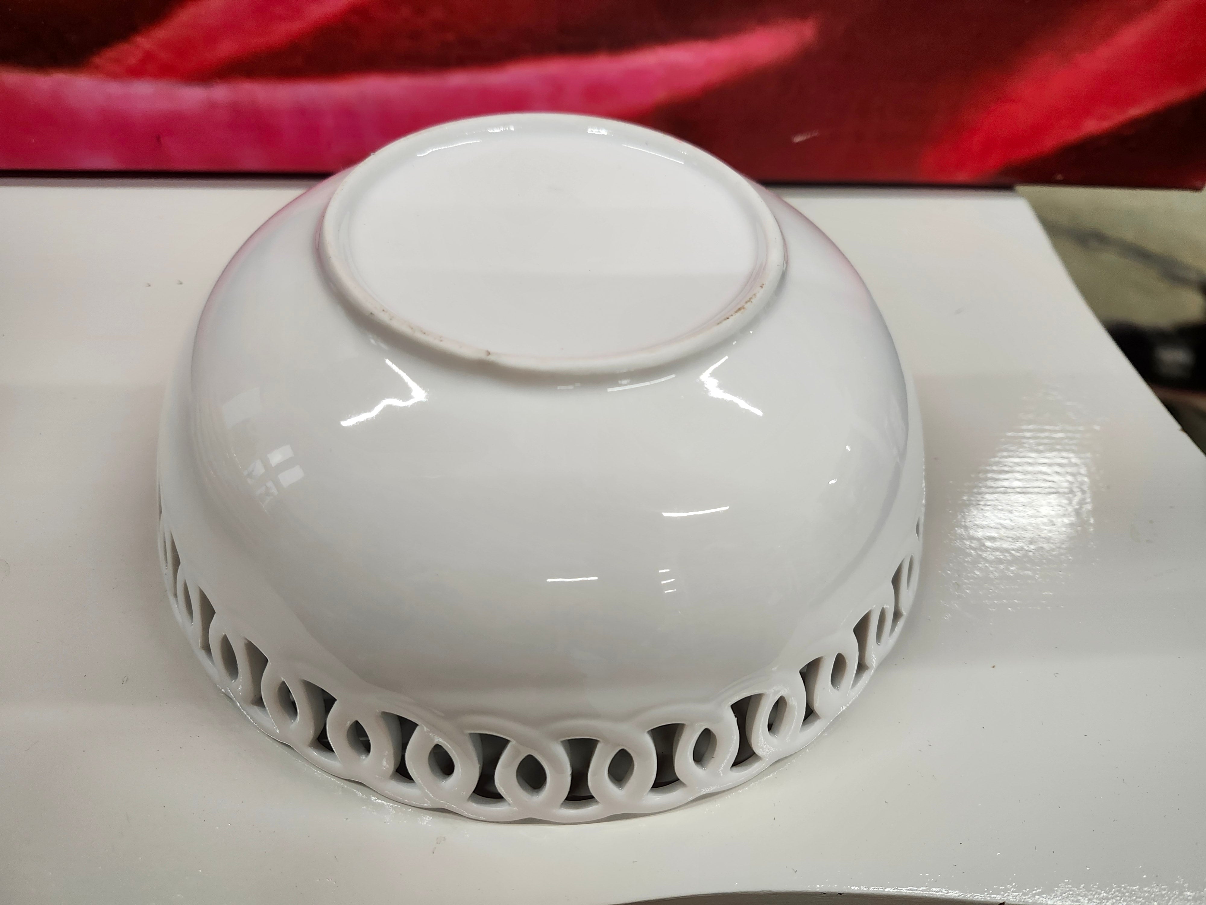 White bowl