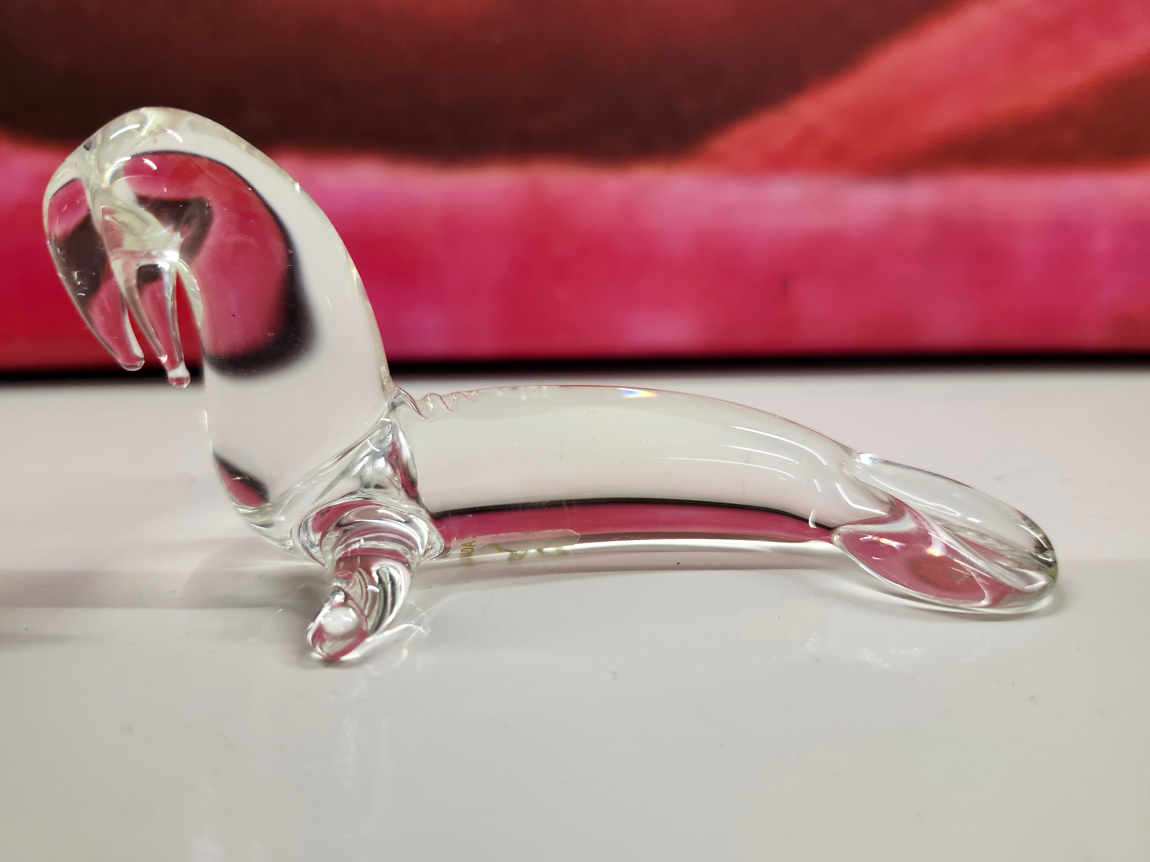 Glass sea lion - home decor