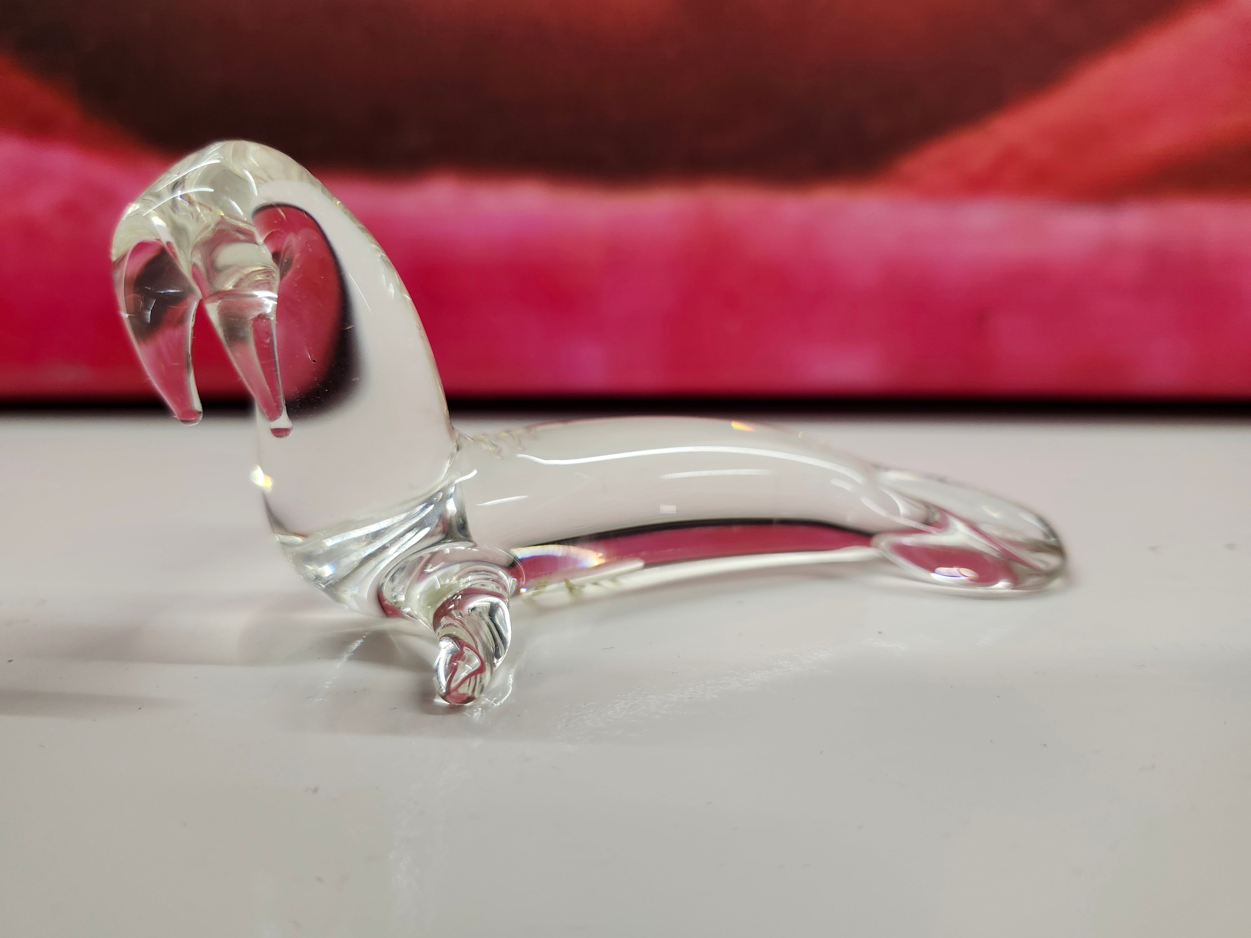 Glass sea lion - home decor
