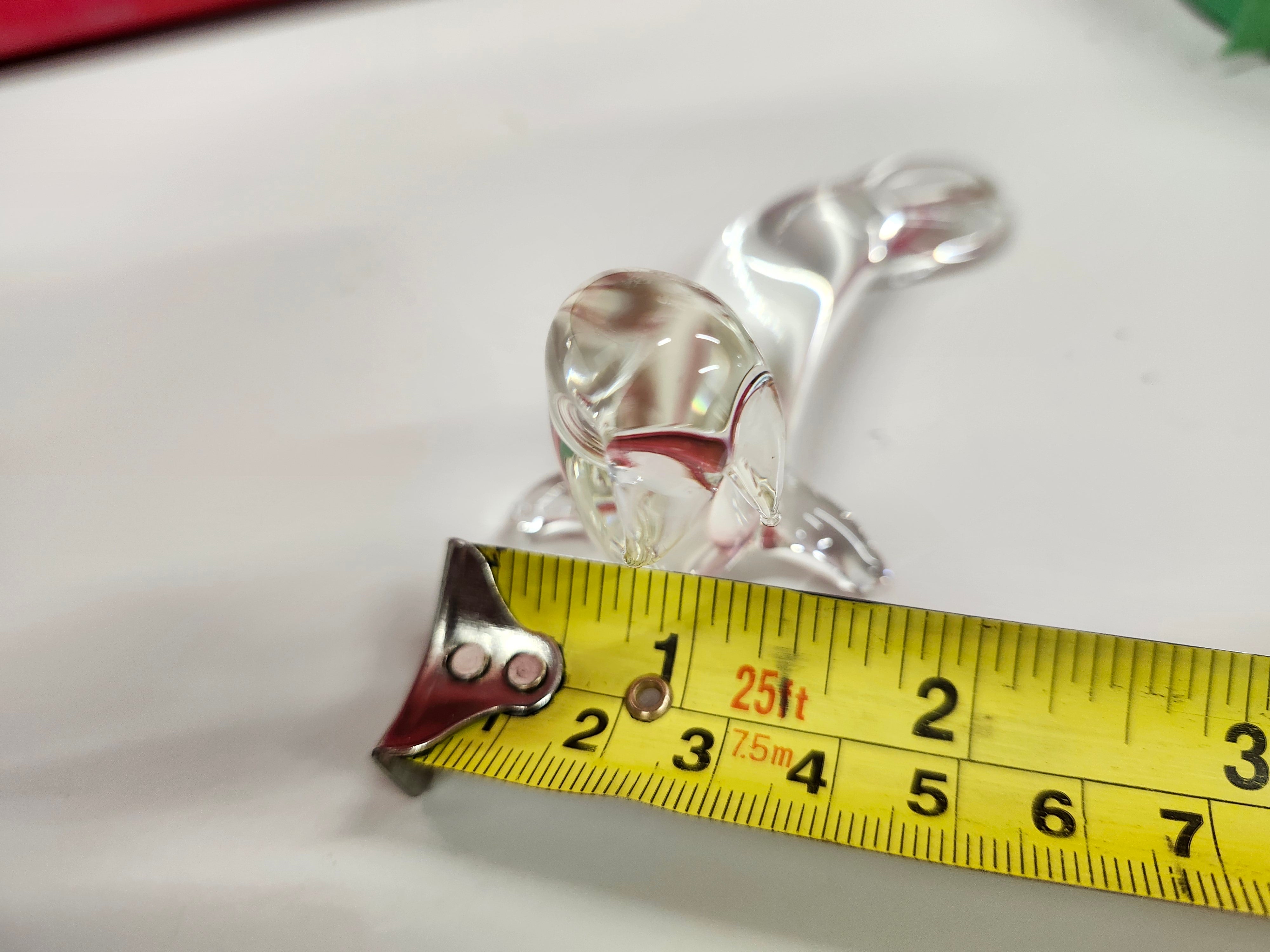 Glass sea lion - home decor