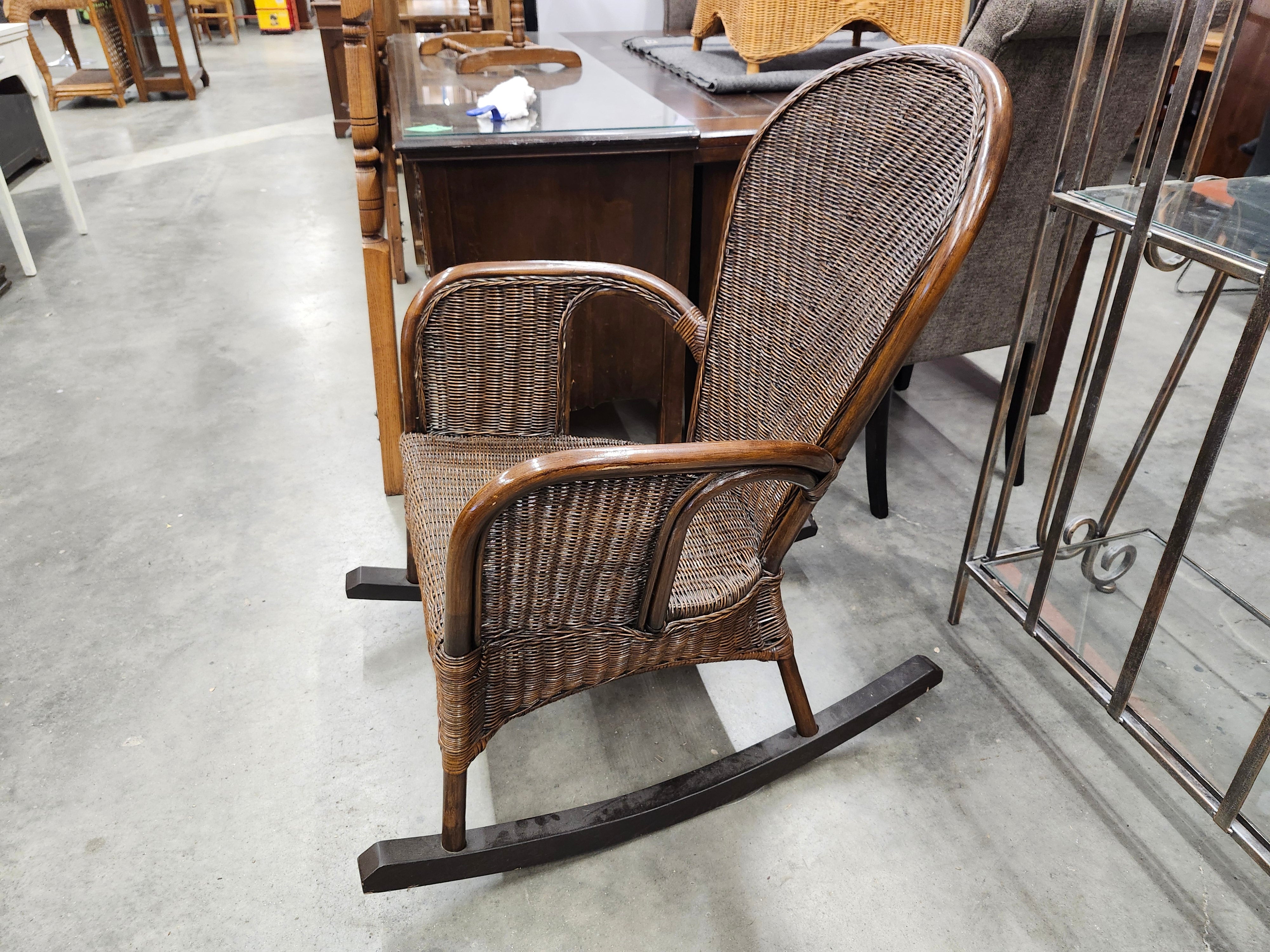 Wicker Rocking Chair