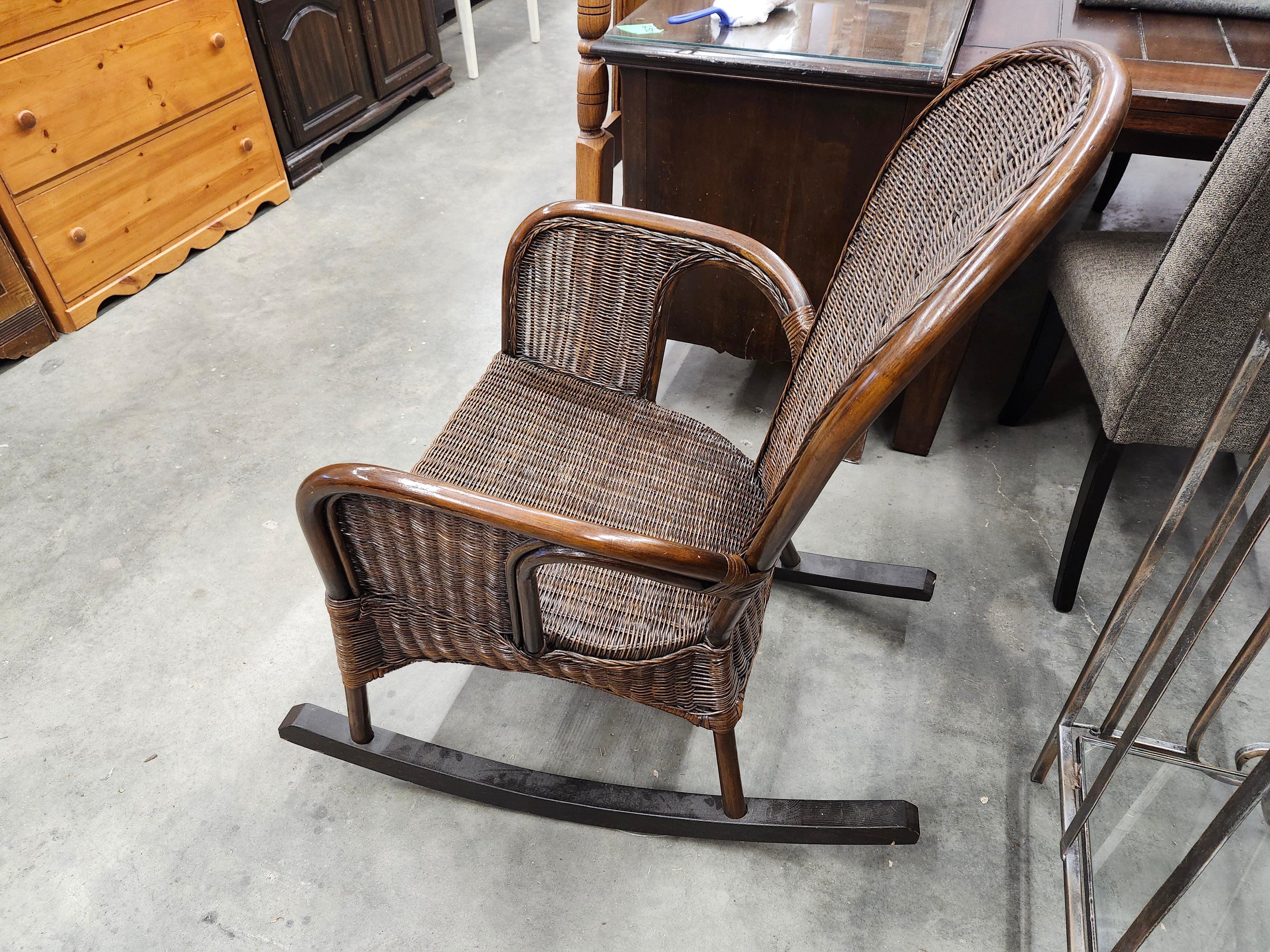 Wicker Rocking Chair