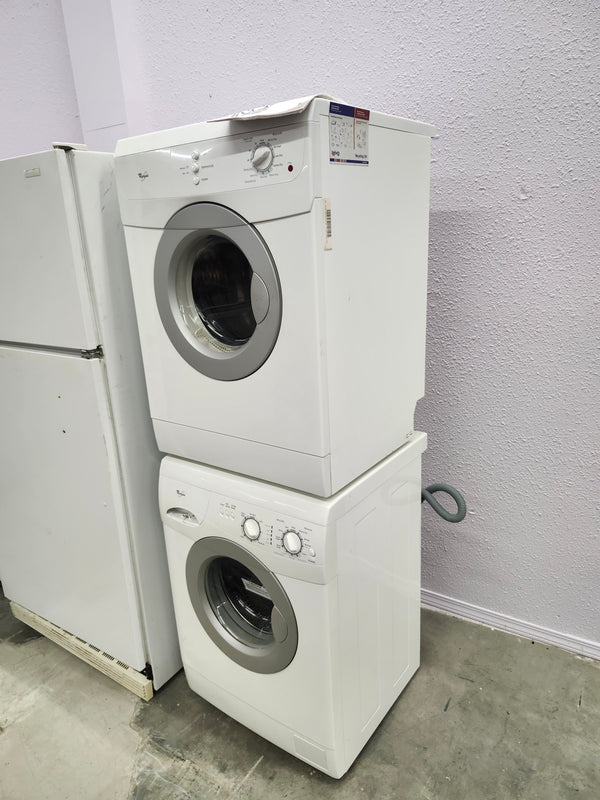 Apartment size stacking washer & dryer
