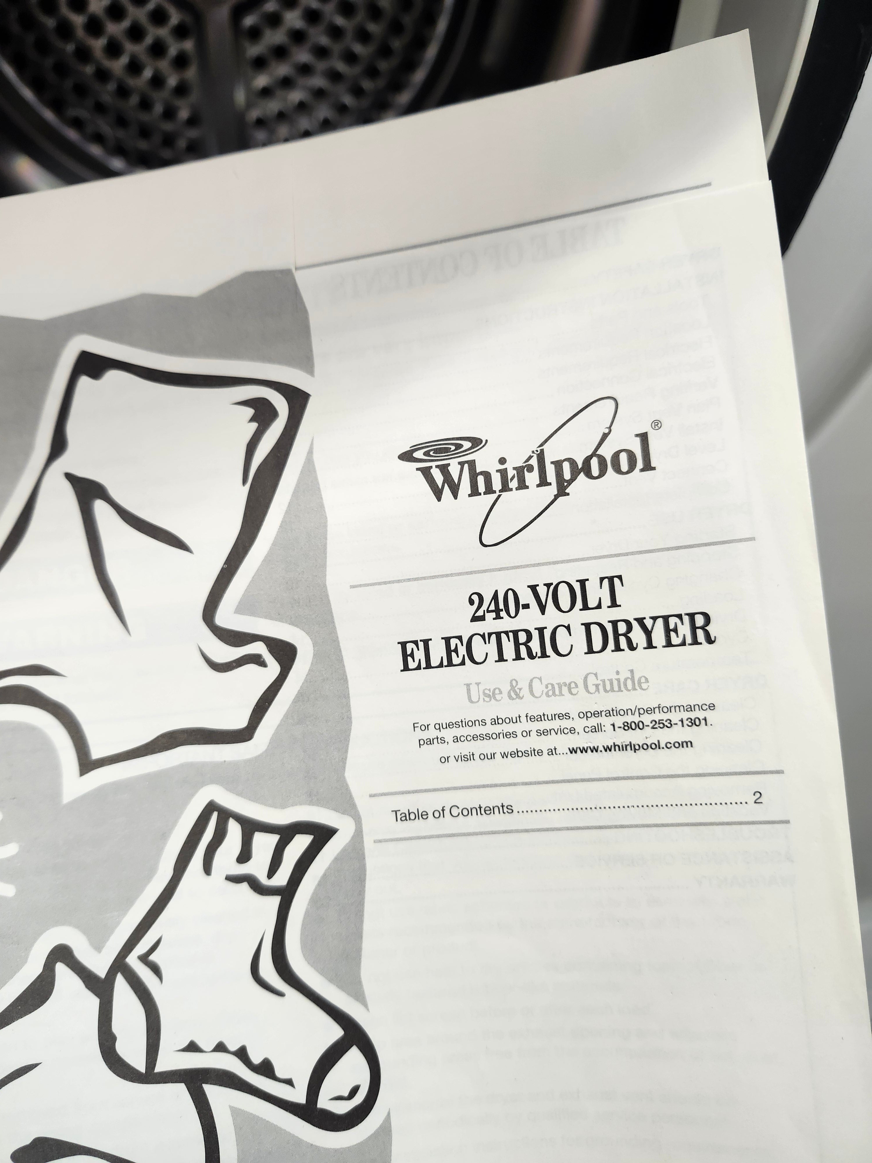 Apartment size stacking washer & dryer