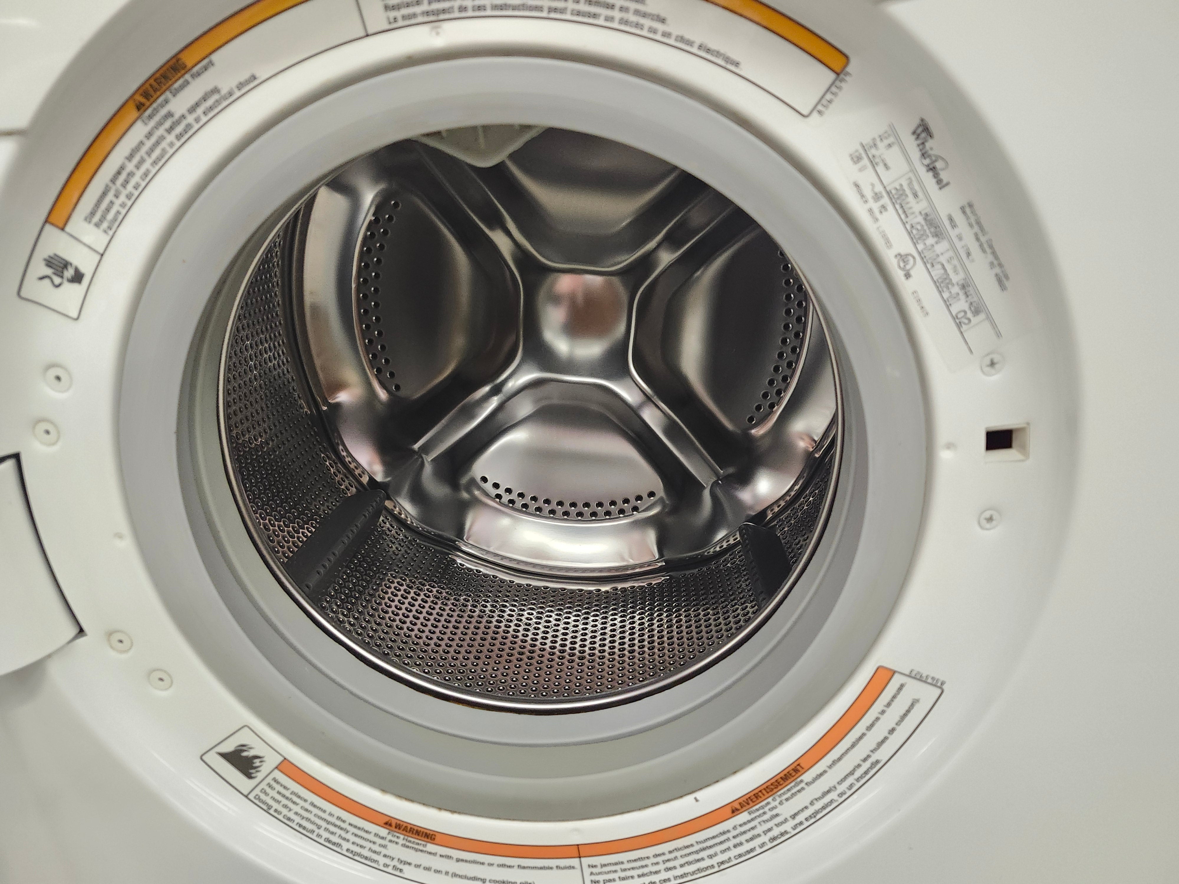 Apartment size stacking washer & dryer