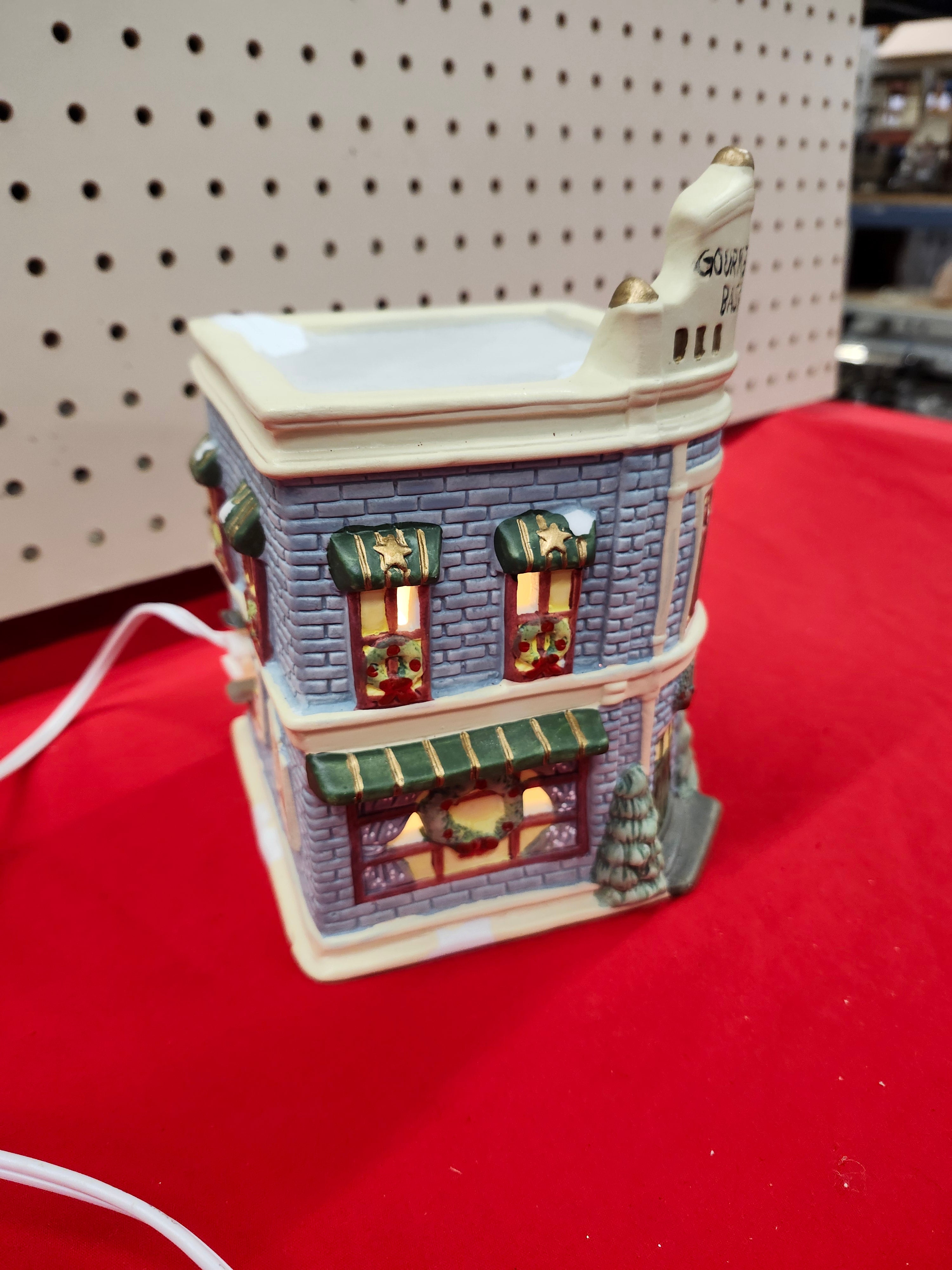 Christmas lightup house