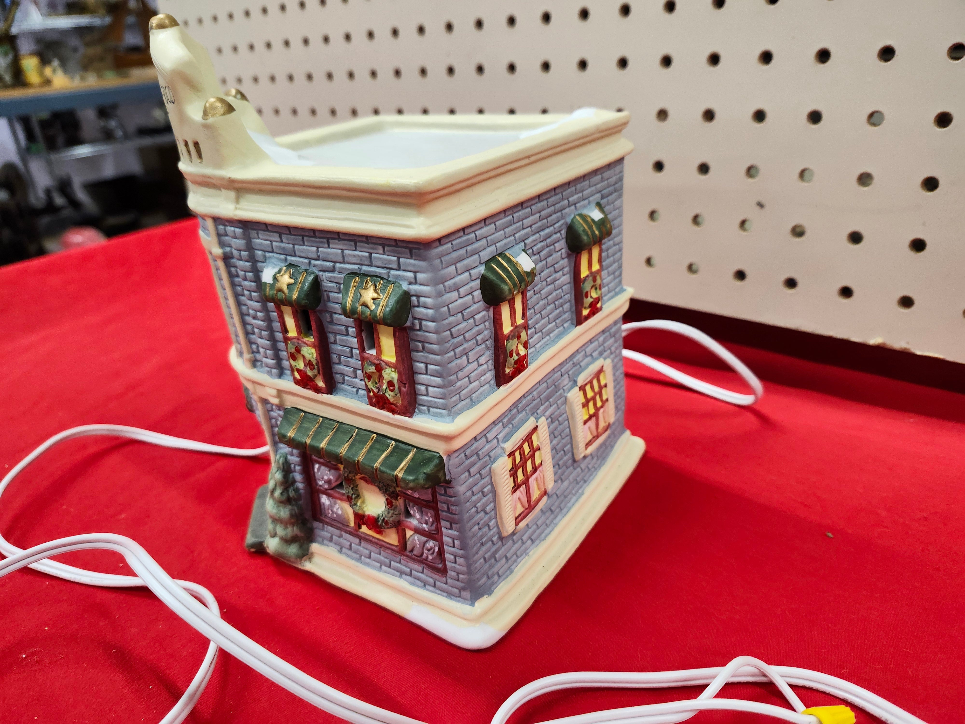 Christmas lightup house