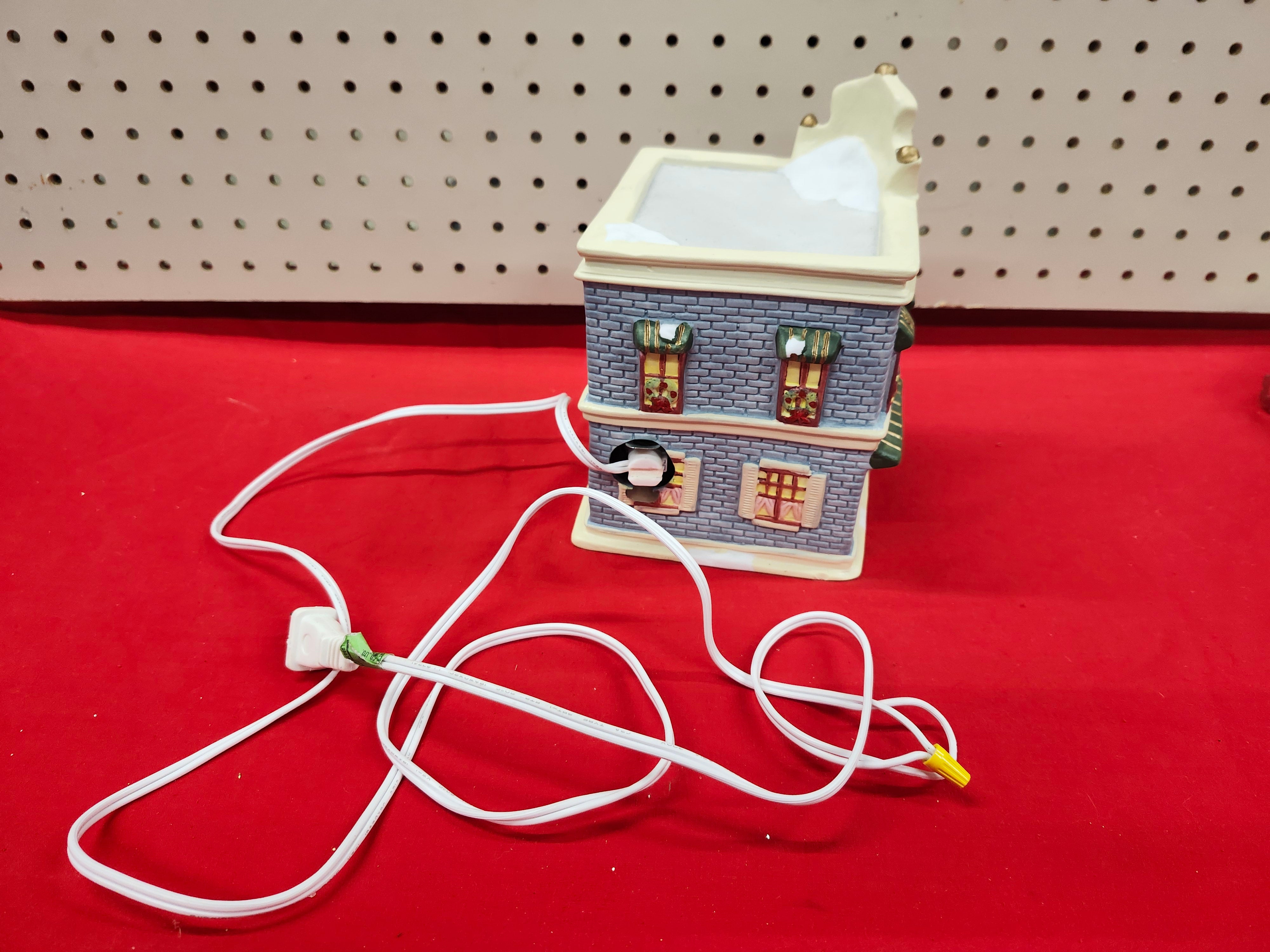 Christmas lightup house