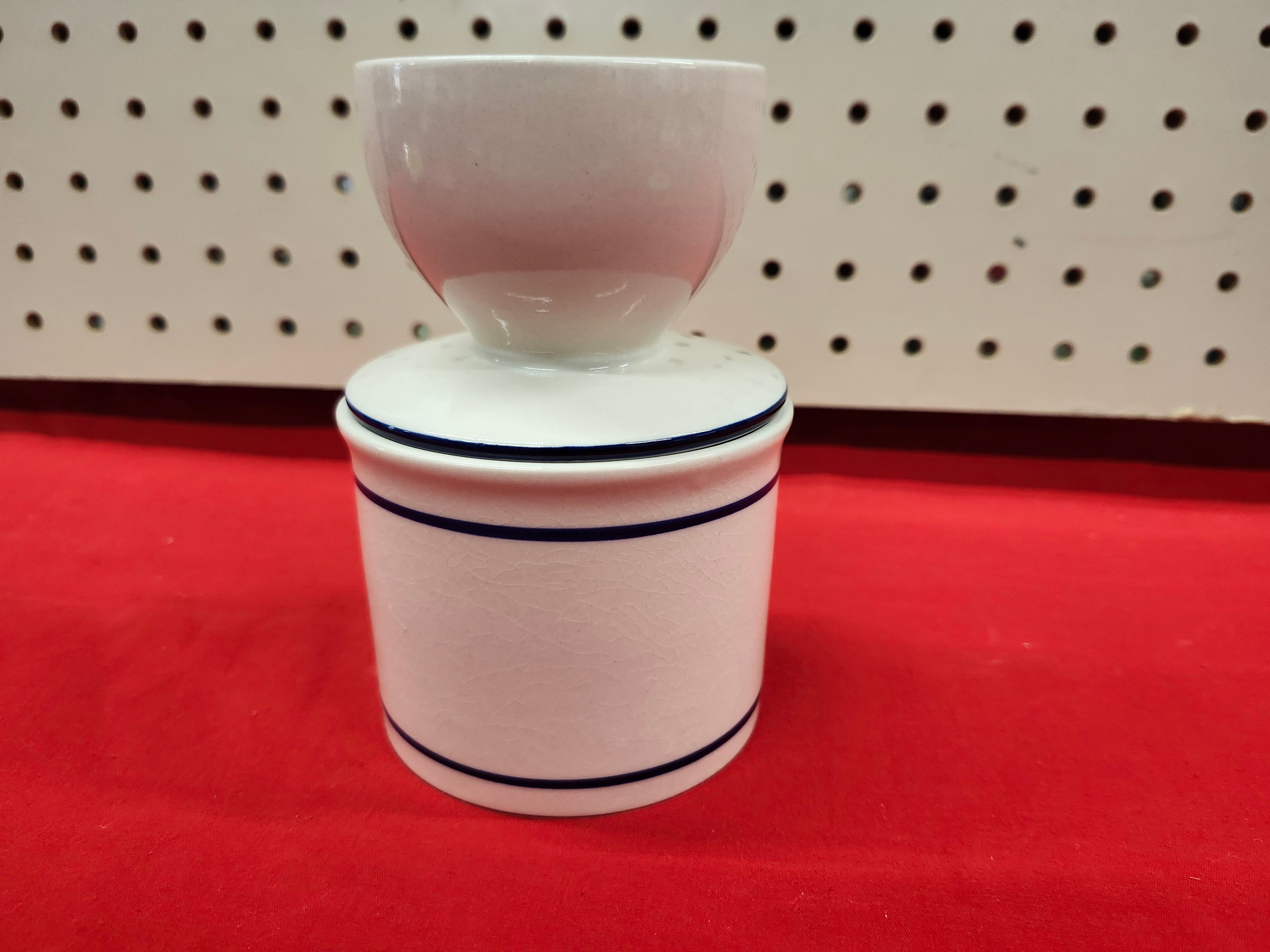 Stoneware butter keeper