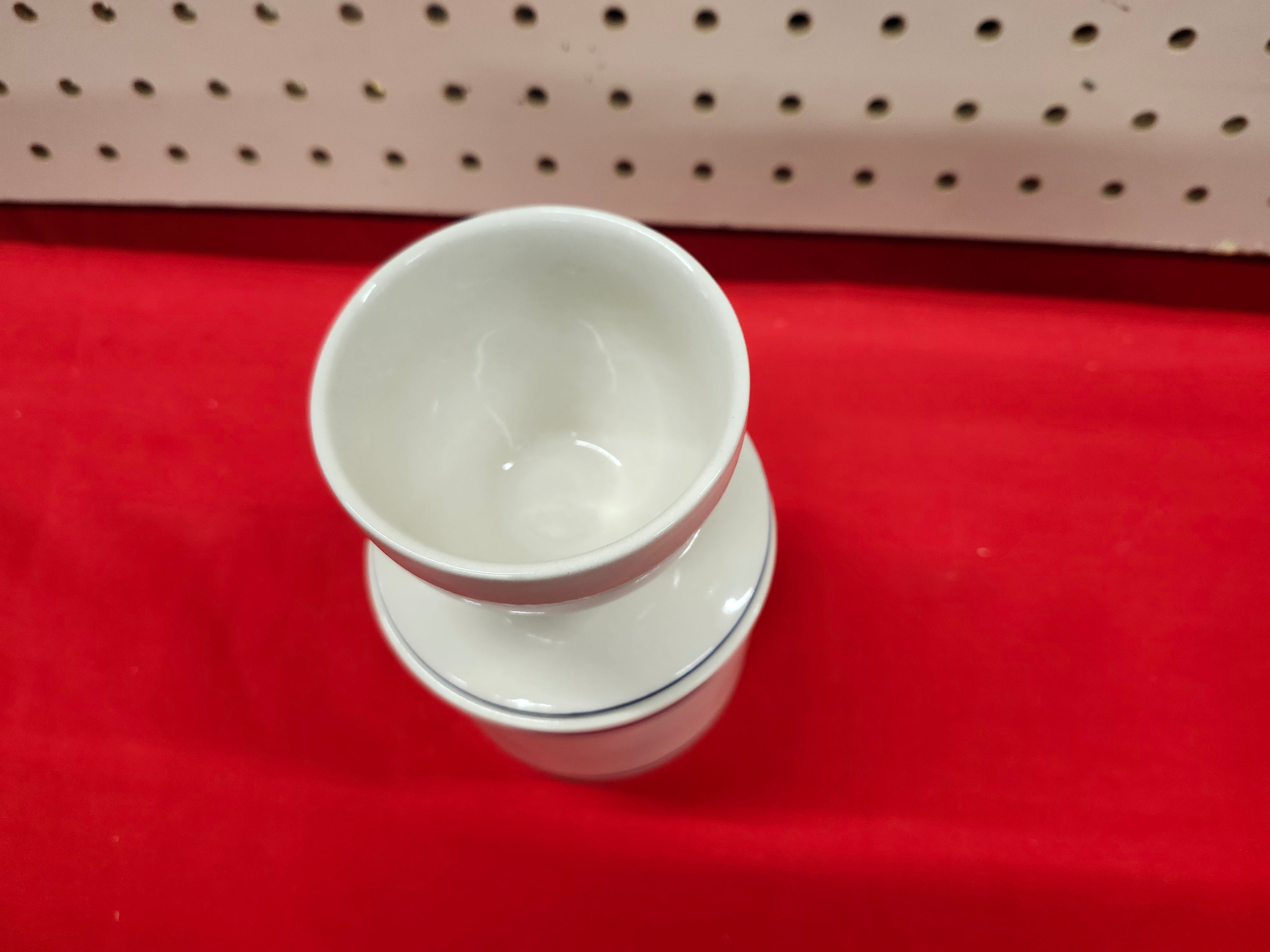 Stoneware butter keeper