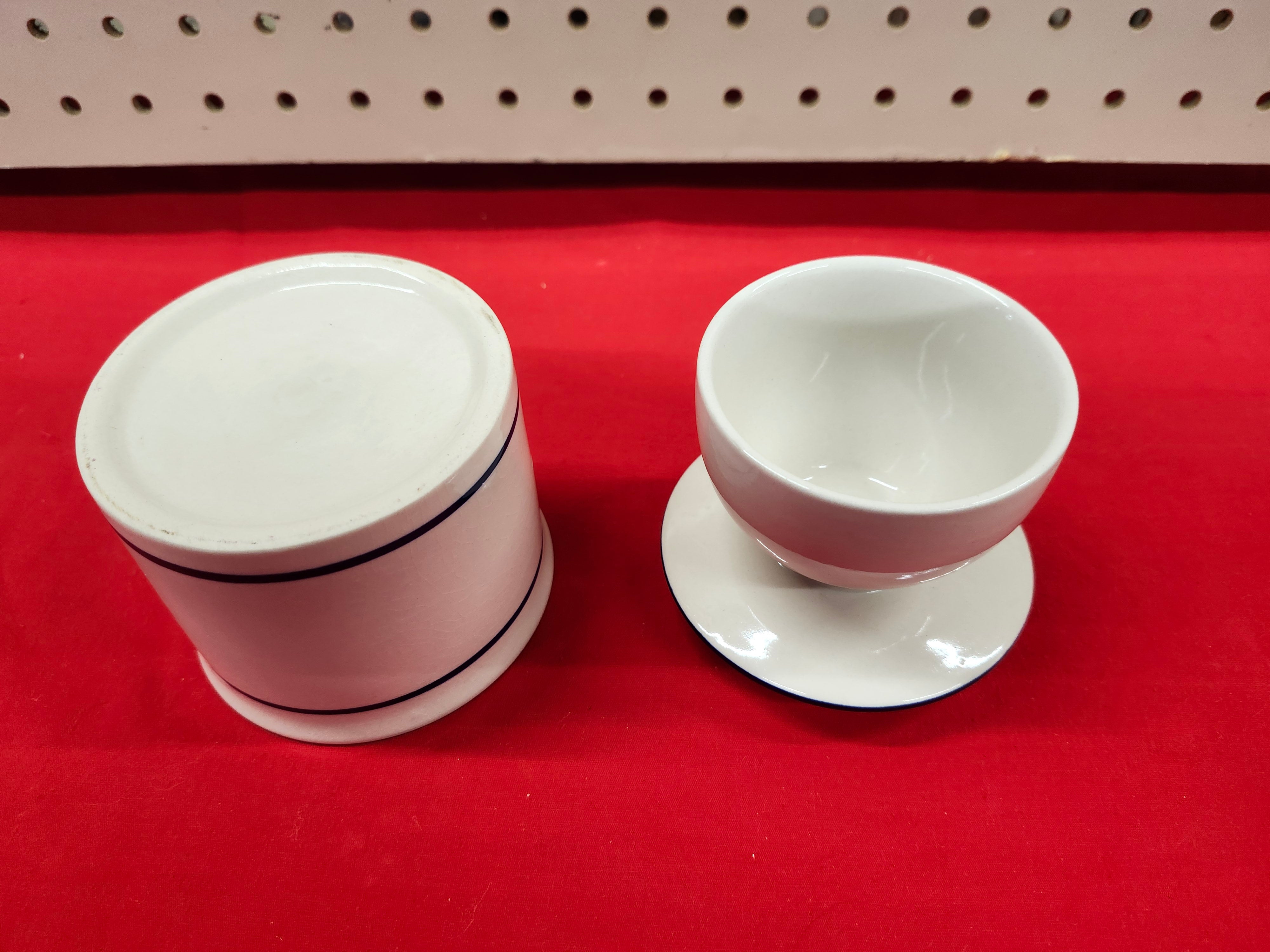 Stoneware butter keeper