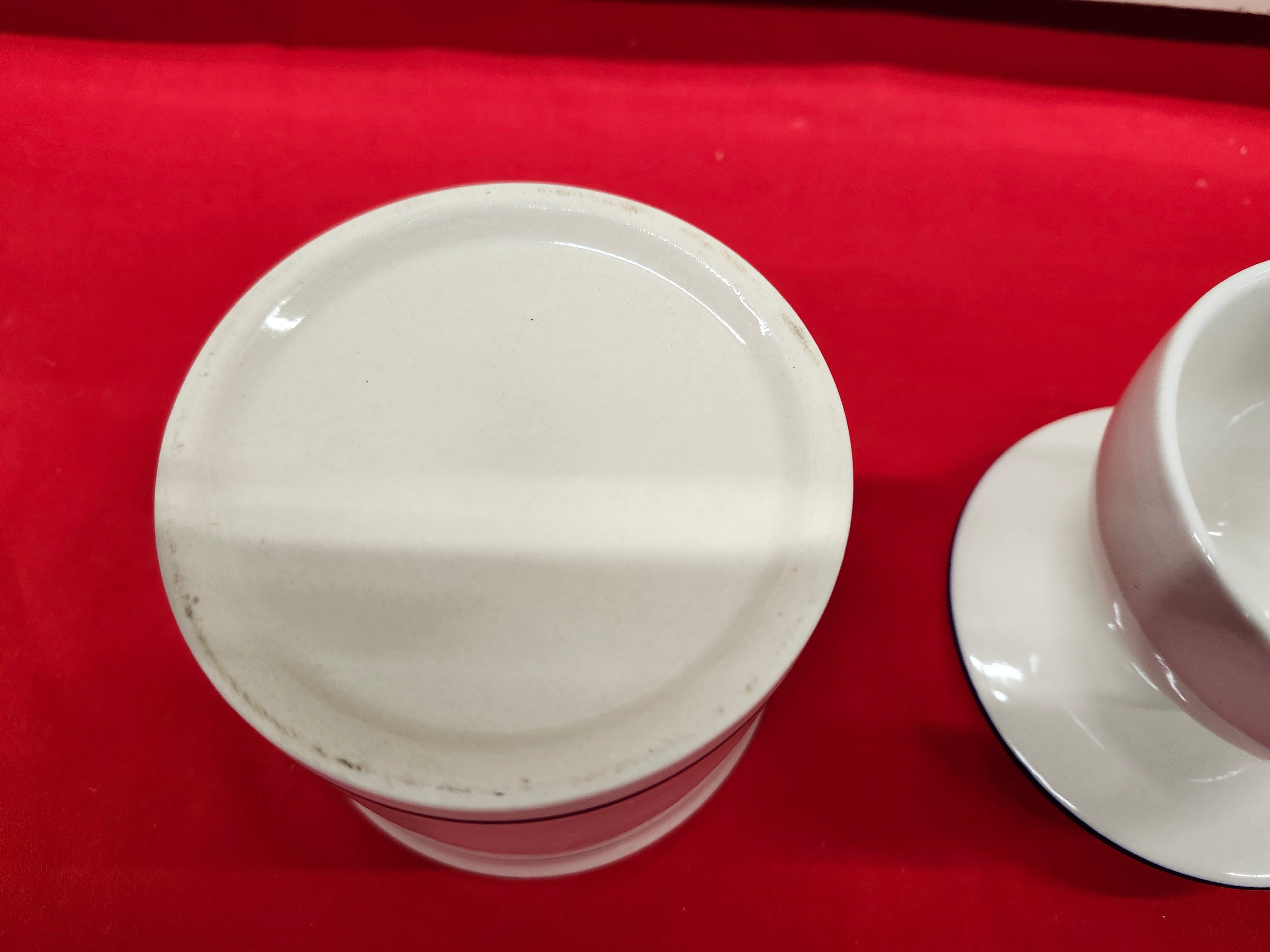 Stoneware butter keeper