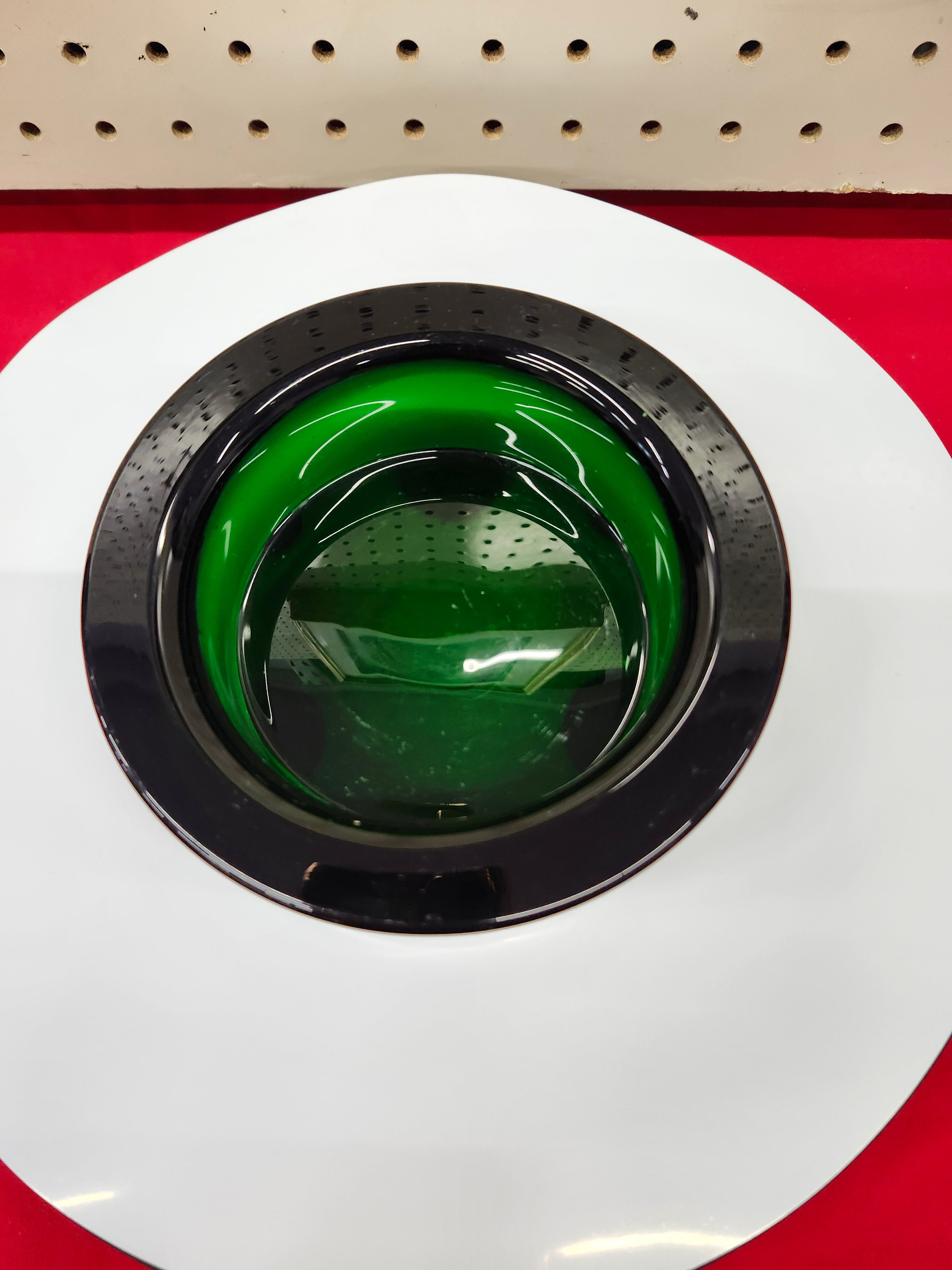 Green ashtray / bowl