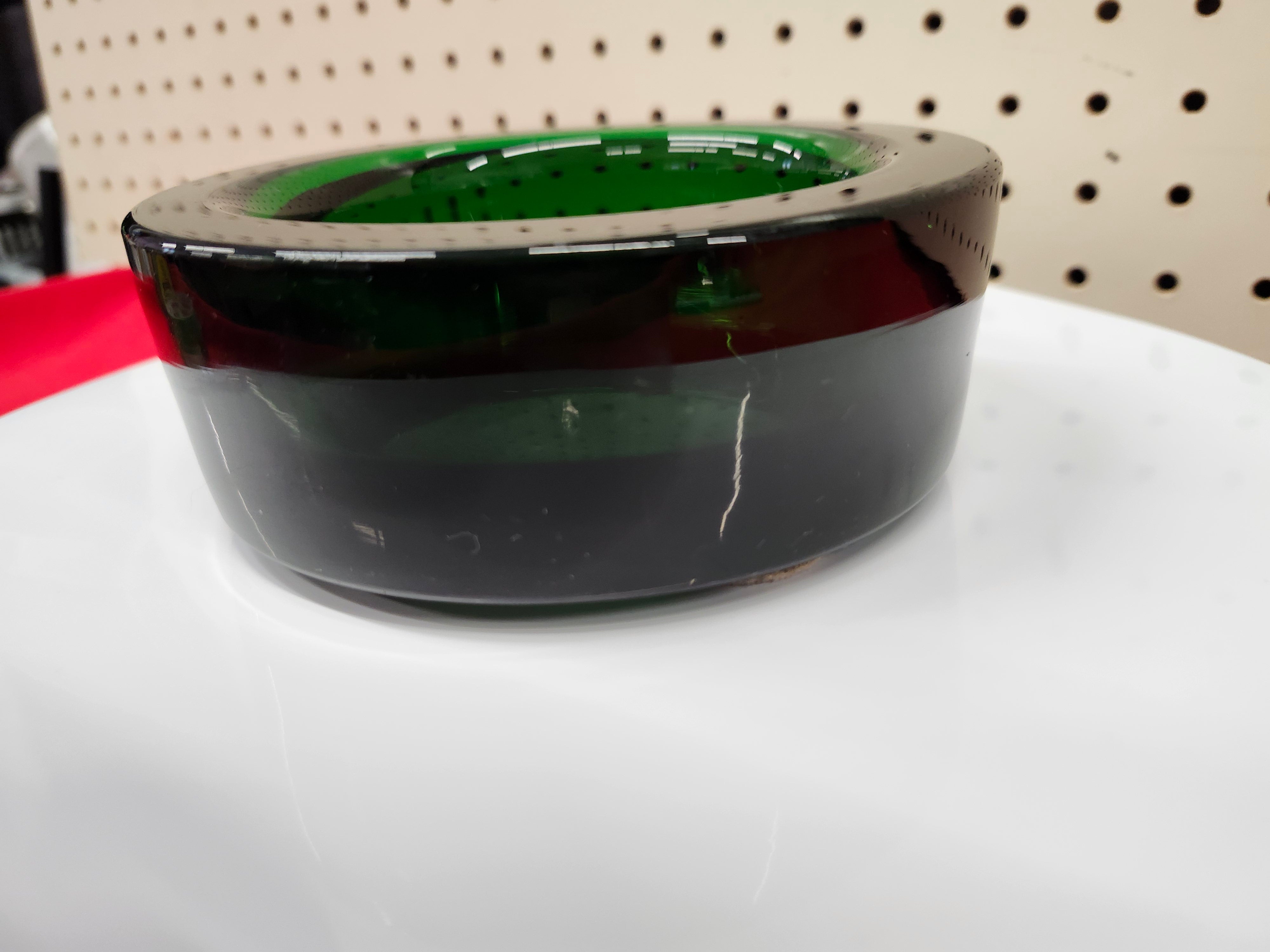 Green ashtray / bowl