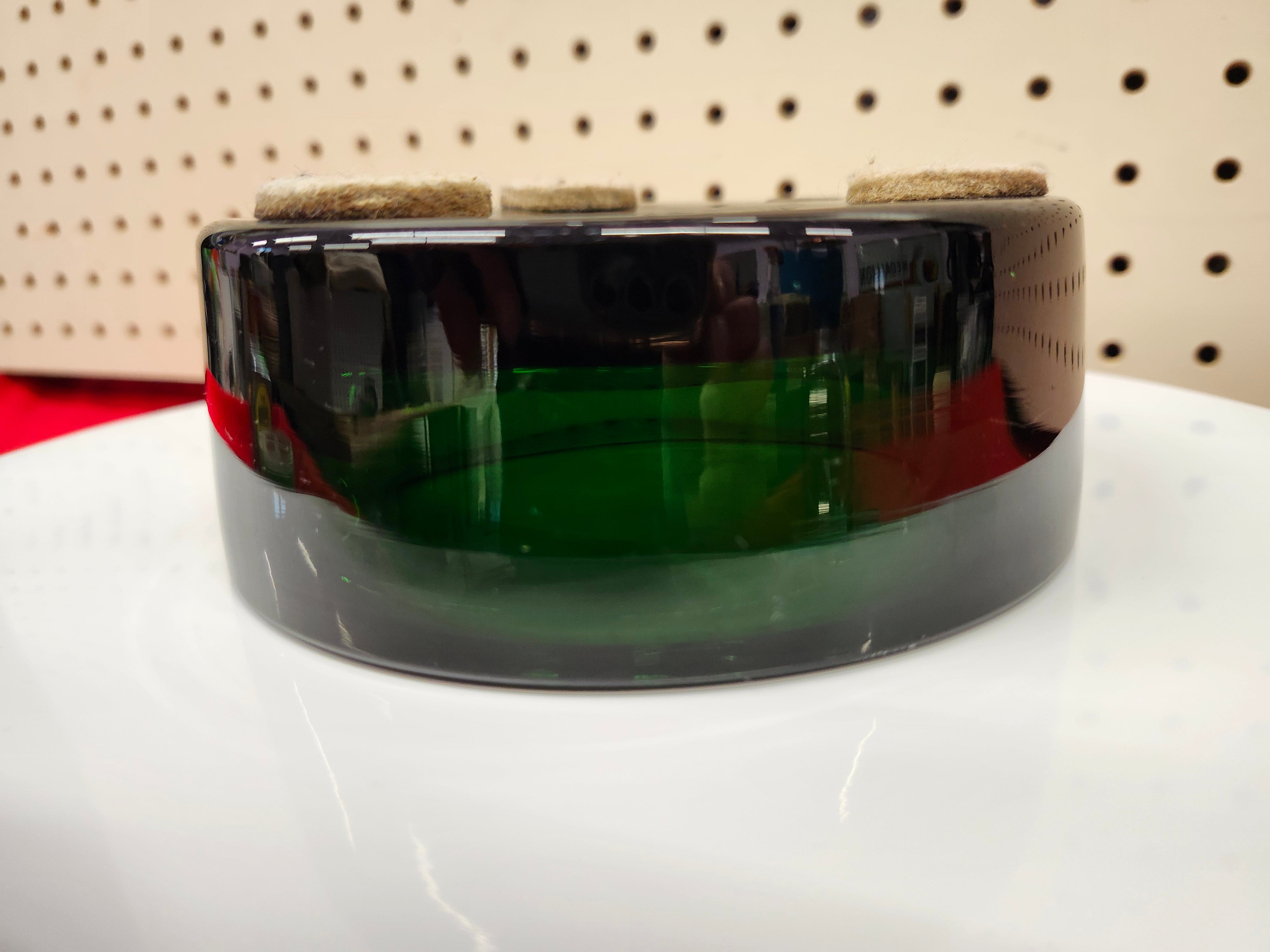 Green ashtray / bowl