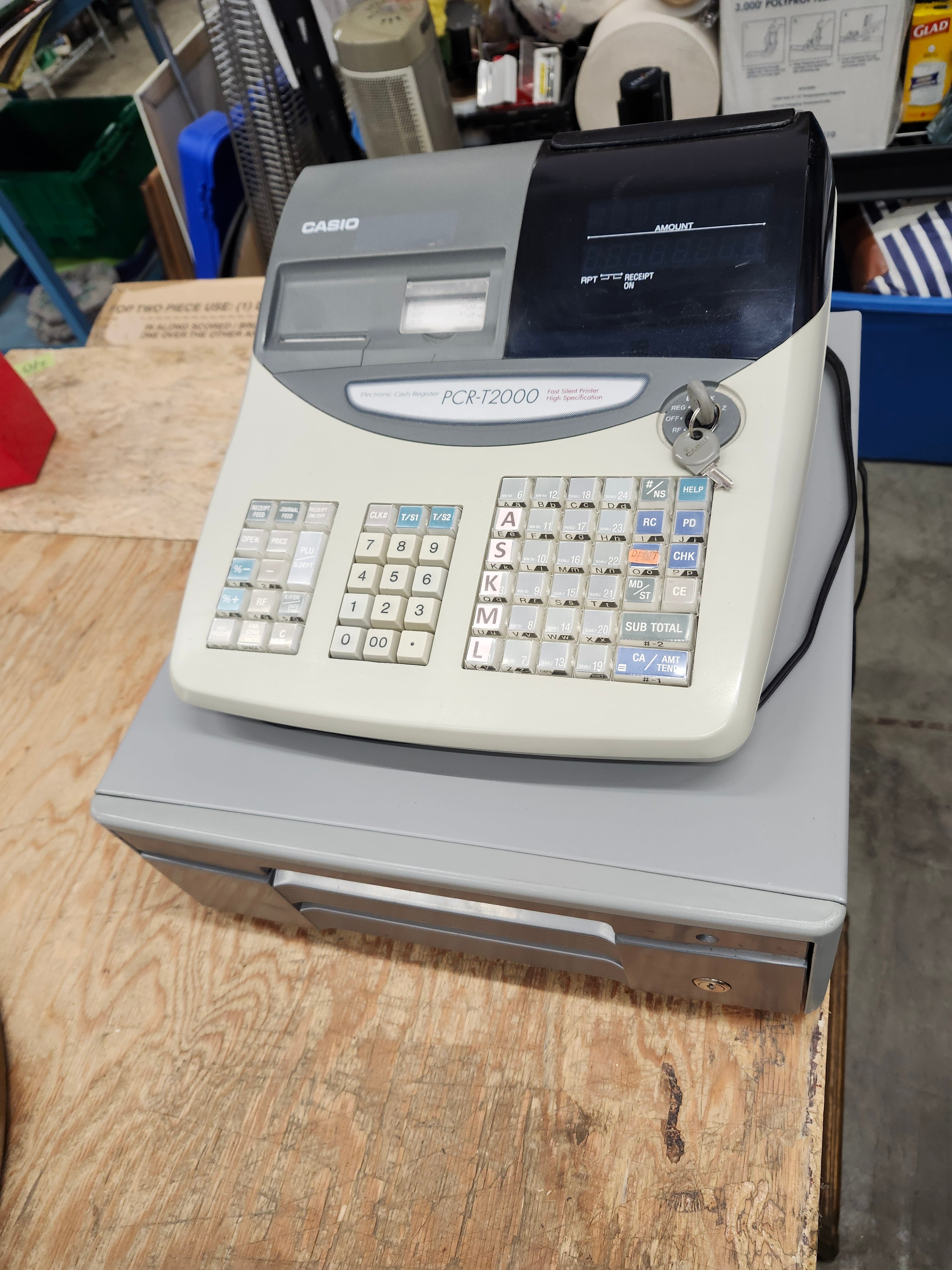 Casio cash register