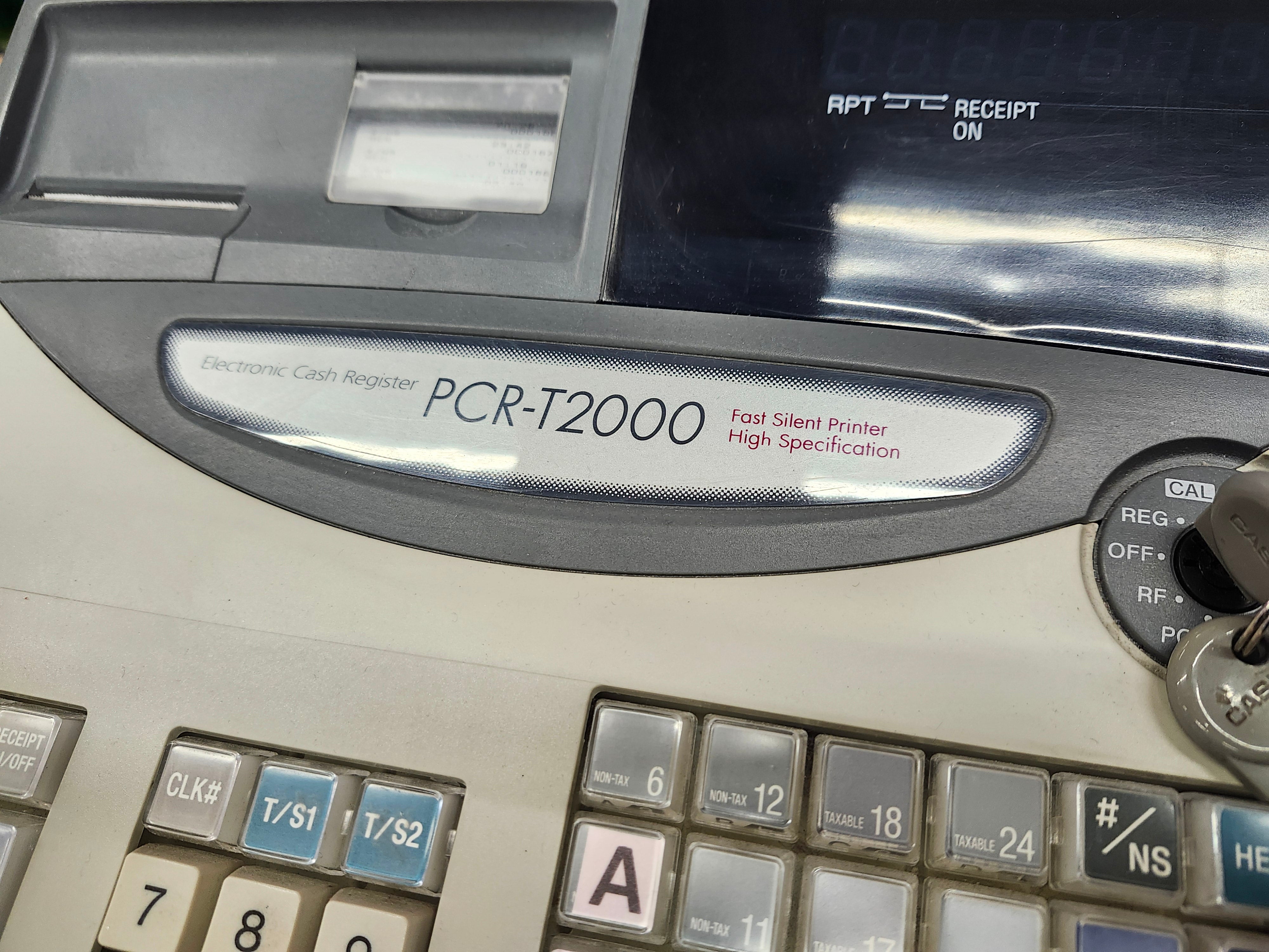 Casio cash register