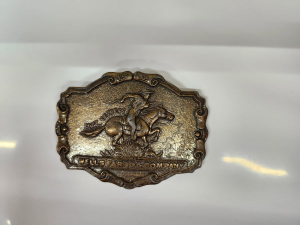 Metal belt buckle