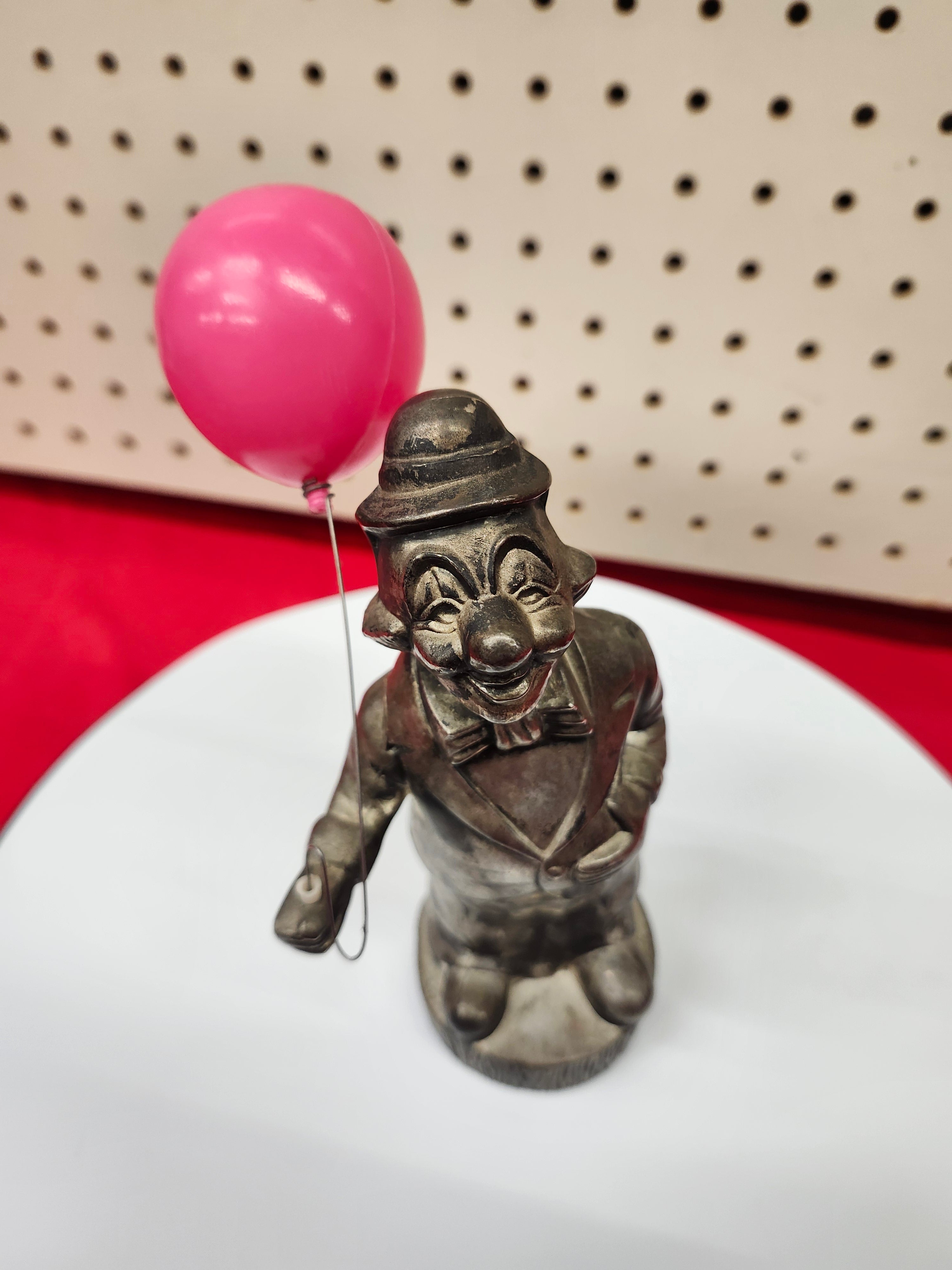 Metal Clown piggy bank