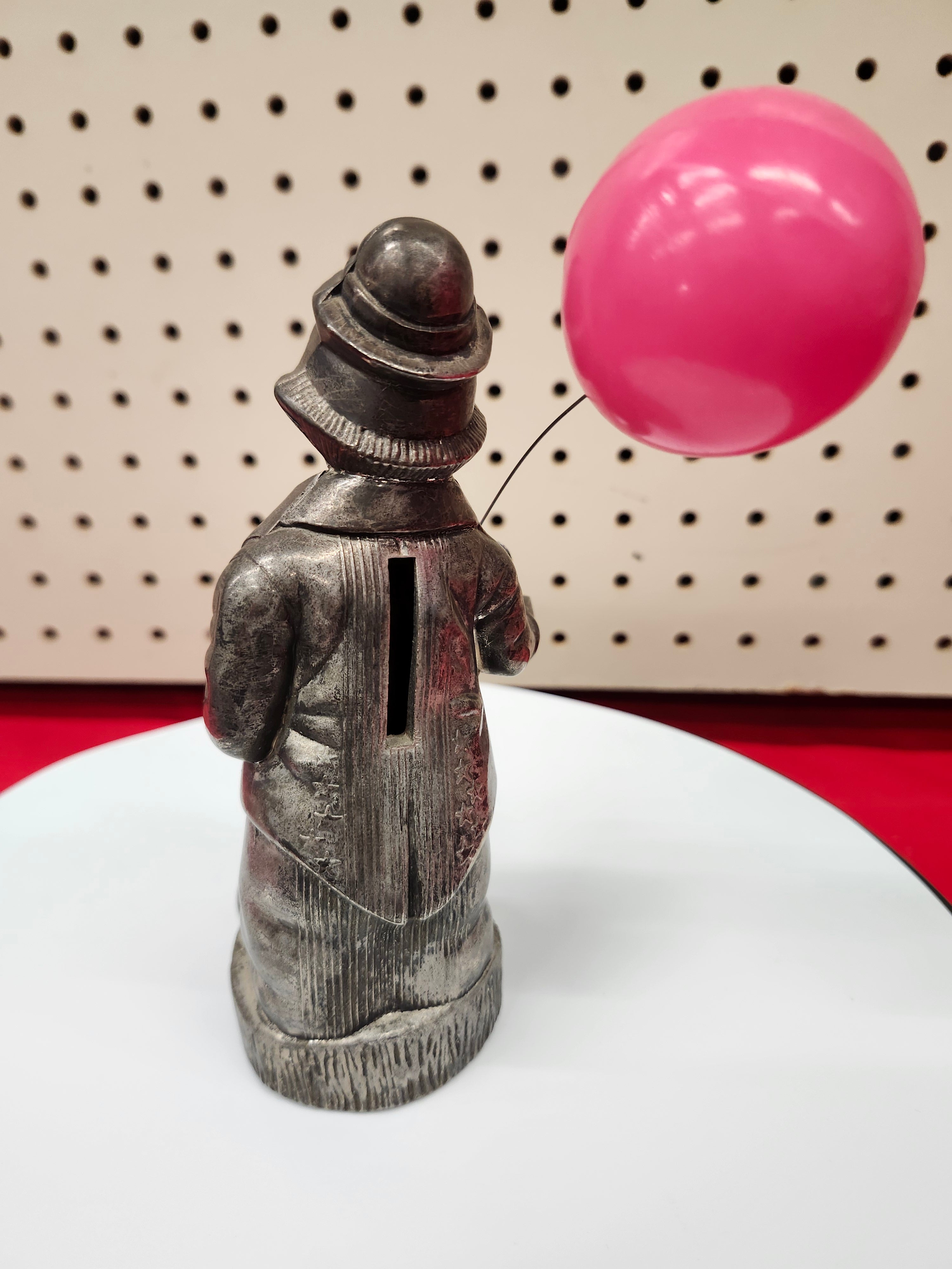 Metal Clown piggy bank