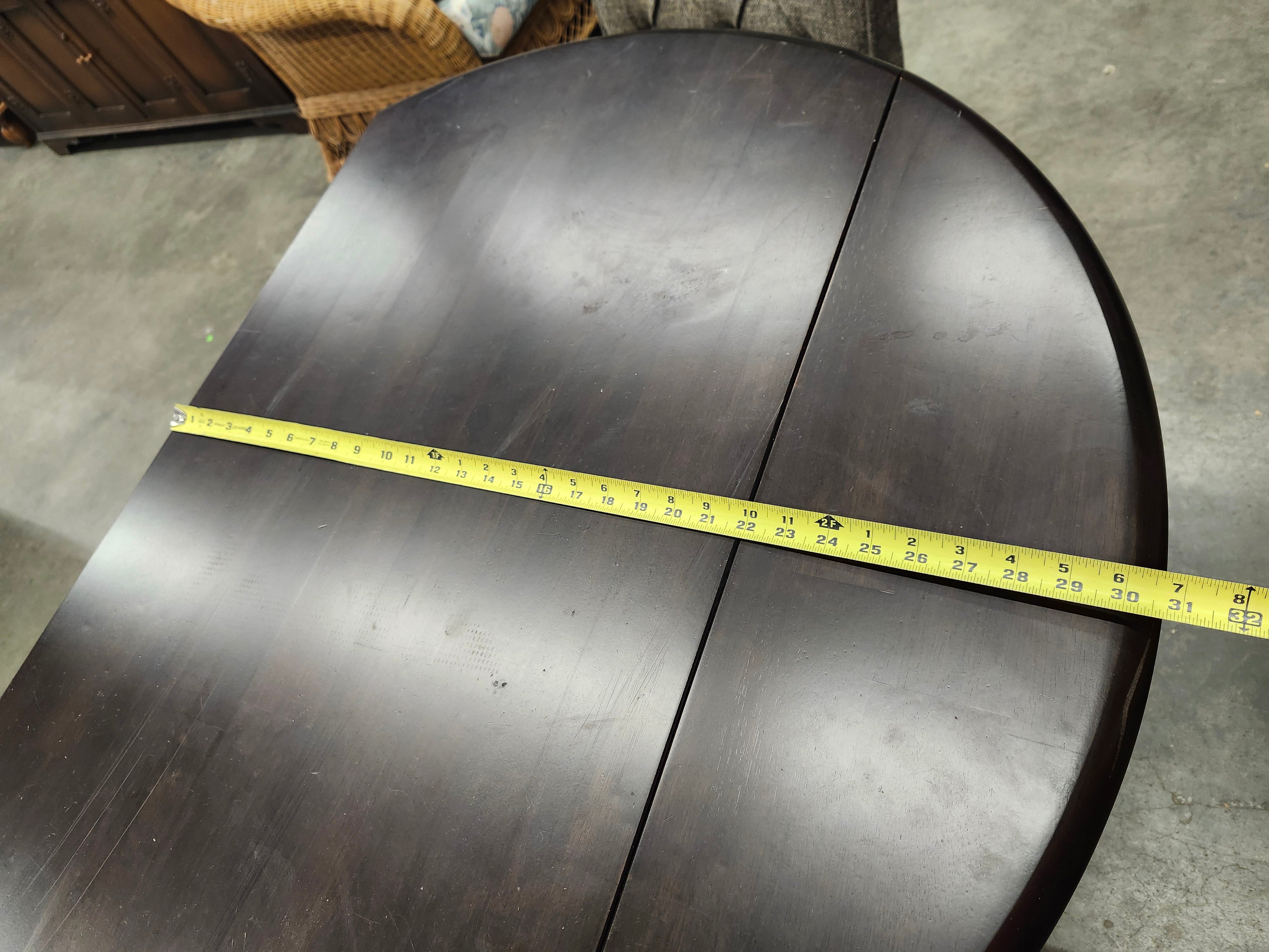 Dropleaf table & 2 chairs