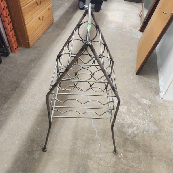 Metal Wine Rack – Holds 12 Bottles