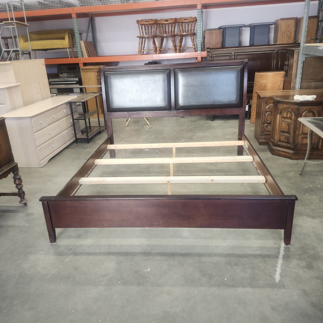 King-size bedframe