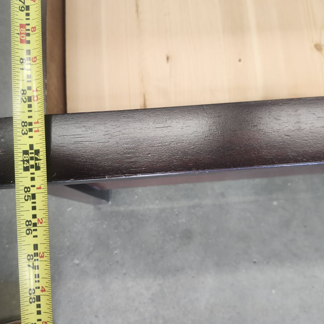 King-size bedframe